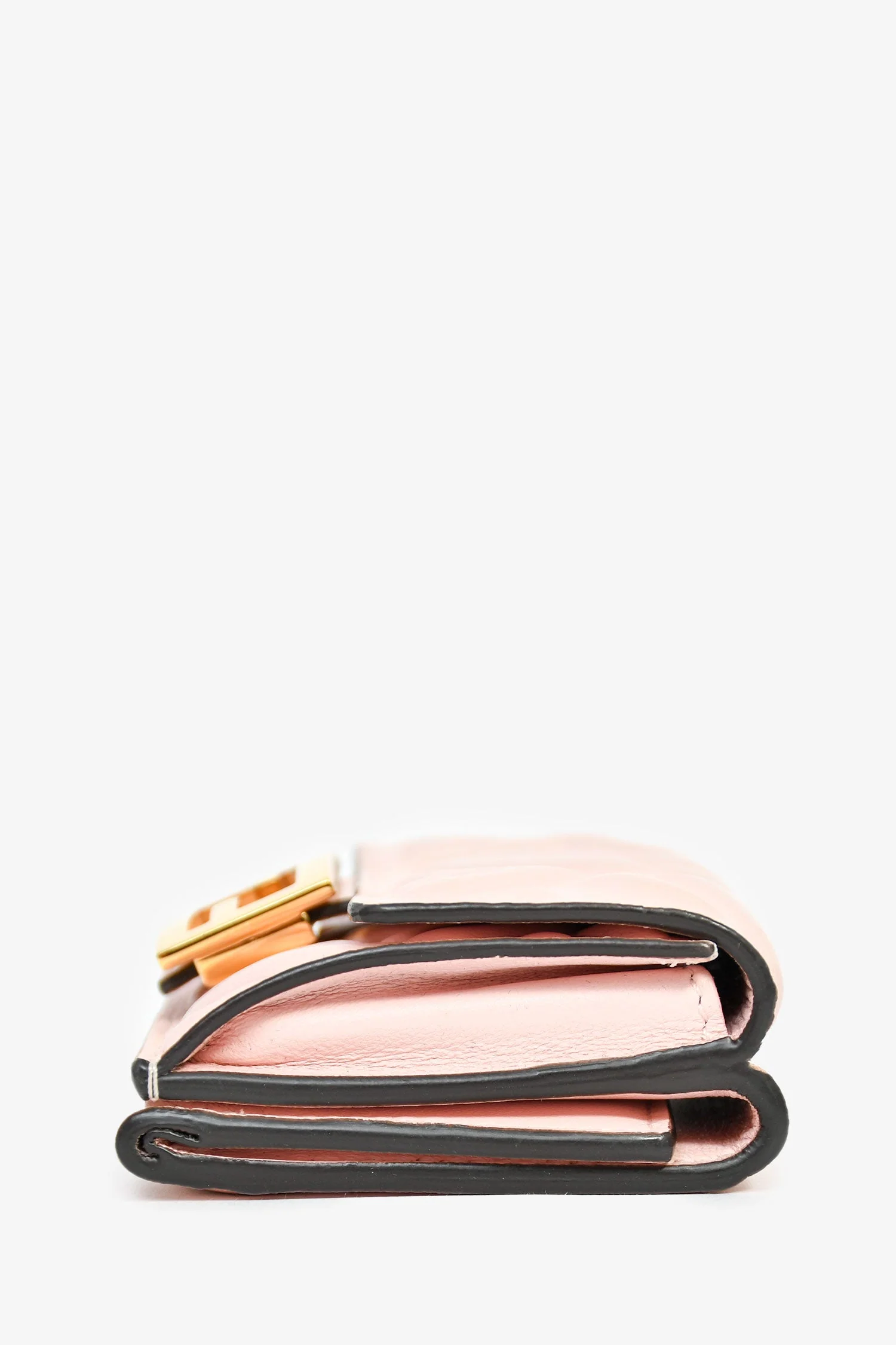 Fendi Pink FF Baguette Compact Wallet - Image 3