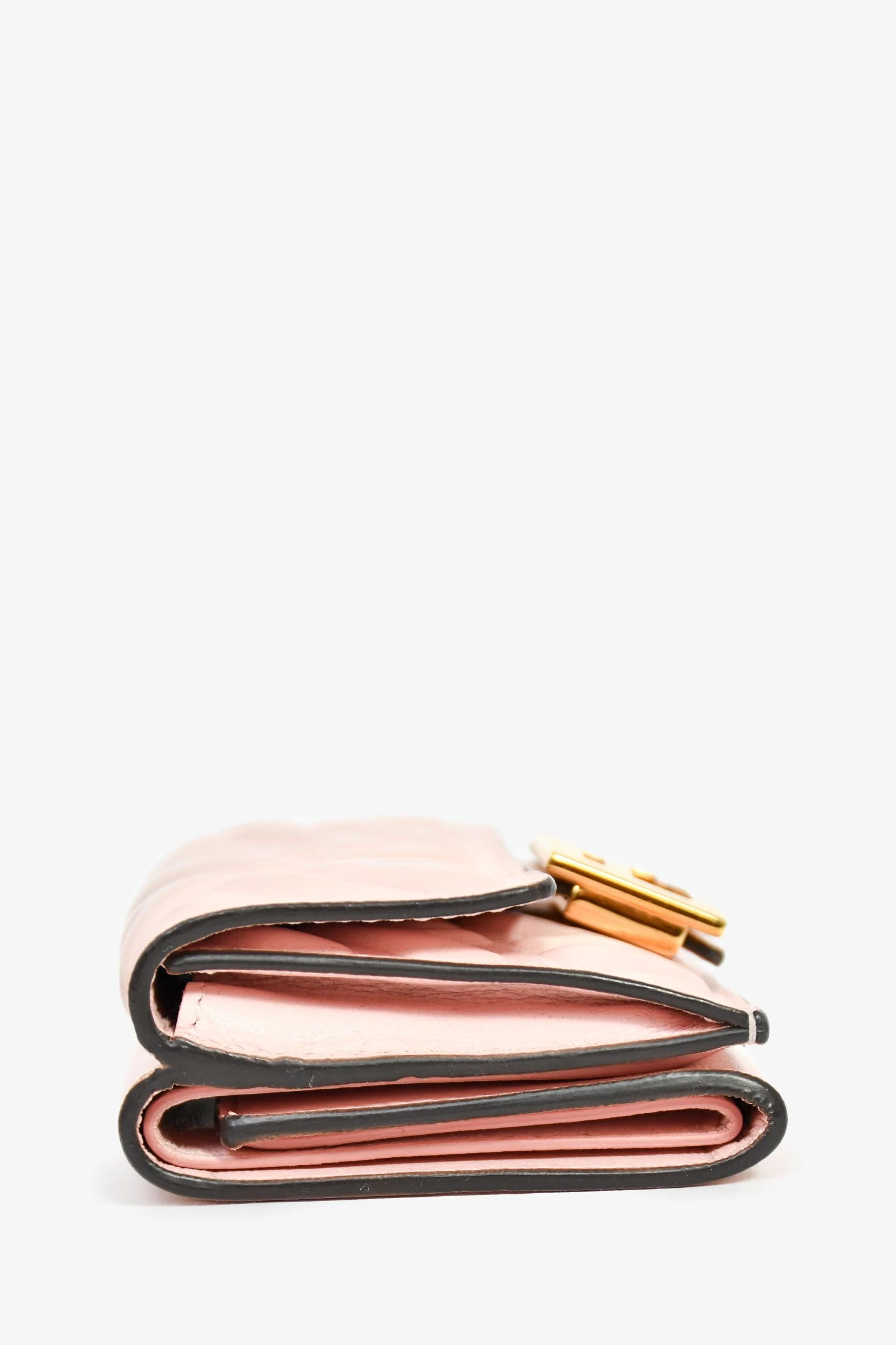 Fendi Pink FF Baguette Compact Wallet - Image 4