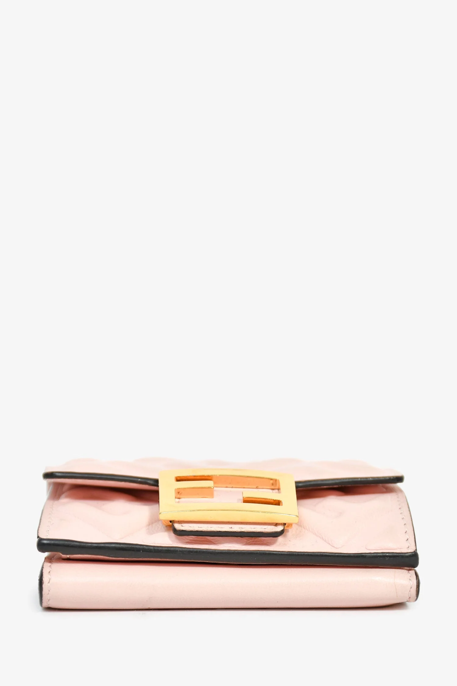 Fendi Pink FF Baguette Compact Wallet - Image 5