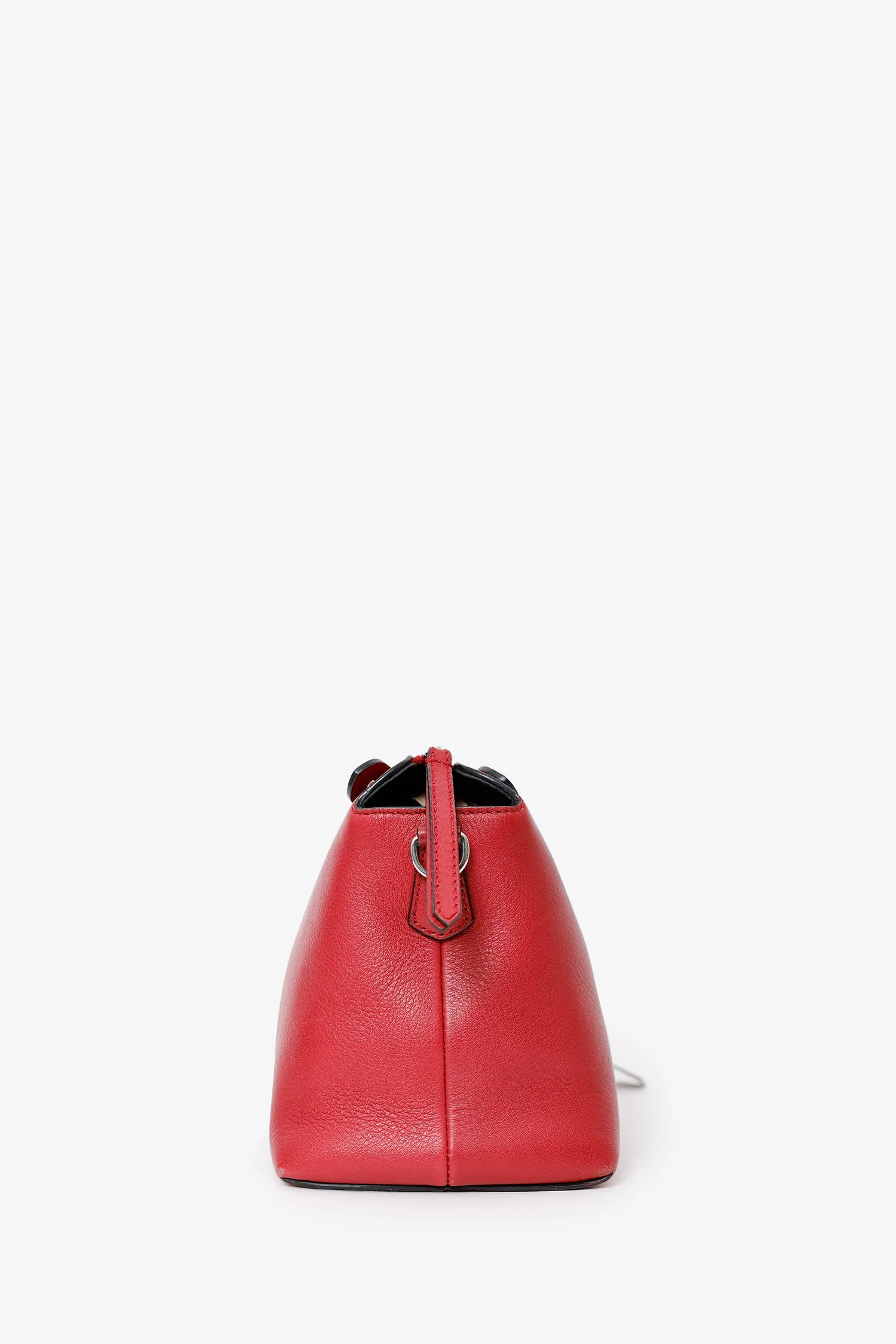 Fendi Red Leather Small By The Way Crossbody - Image 2