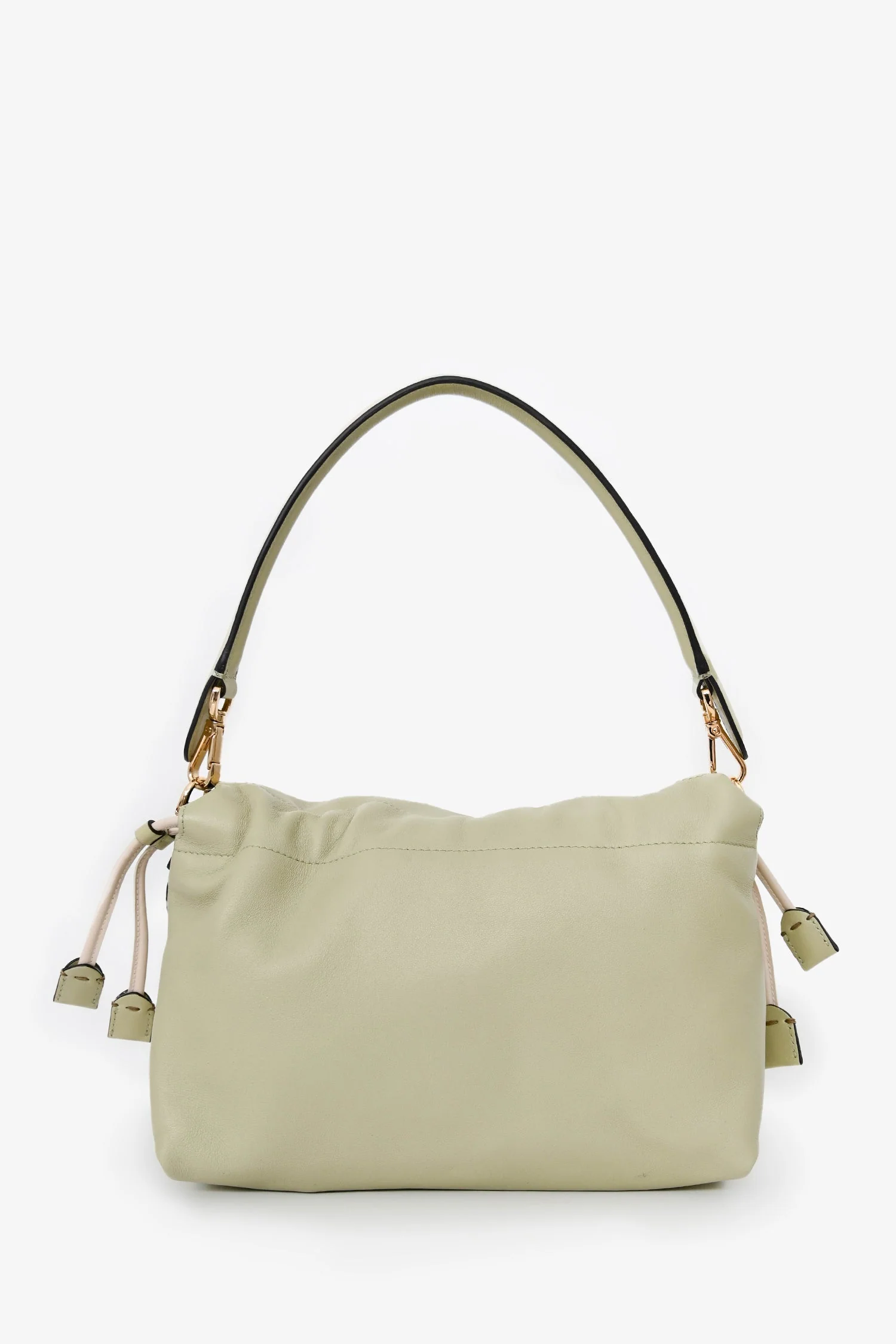 Fendi Sage Leather Mama Baguette Medium Shoulder Bag - Image 2