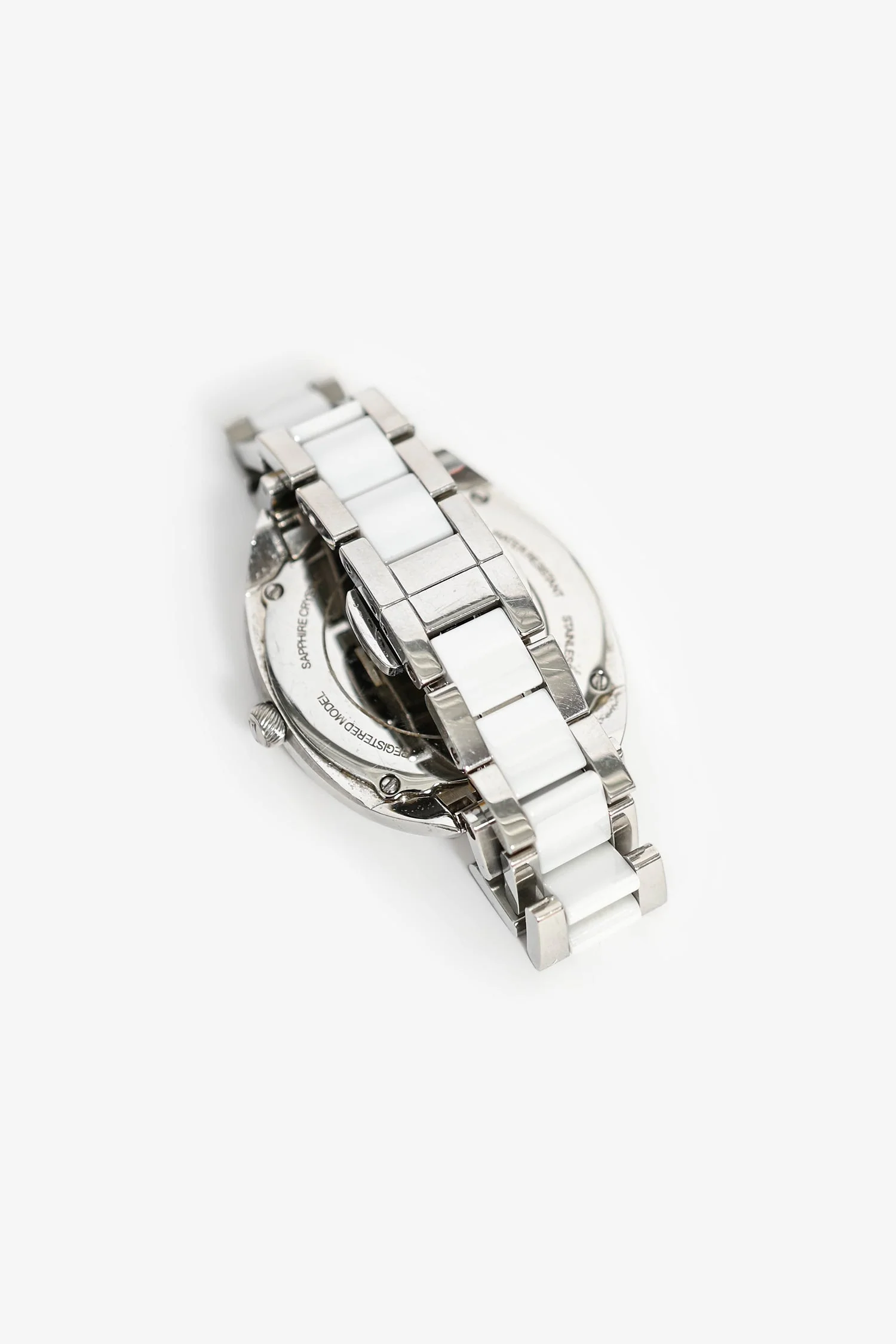 Fendi Stainless Steel Black 'Monster' Face Quartz Watch - Image 3