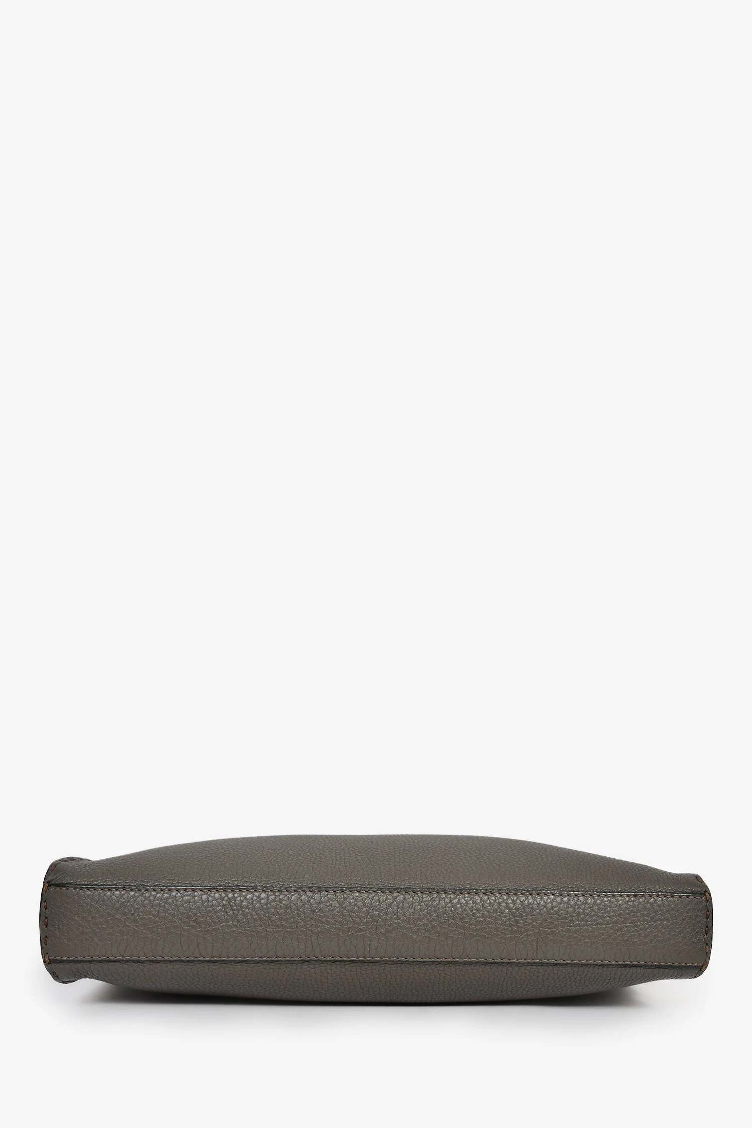 Fendi Taupe Leather Large Selleria Peekaboo Briefcase - Image 5