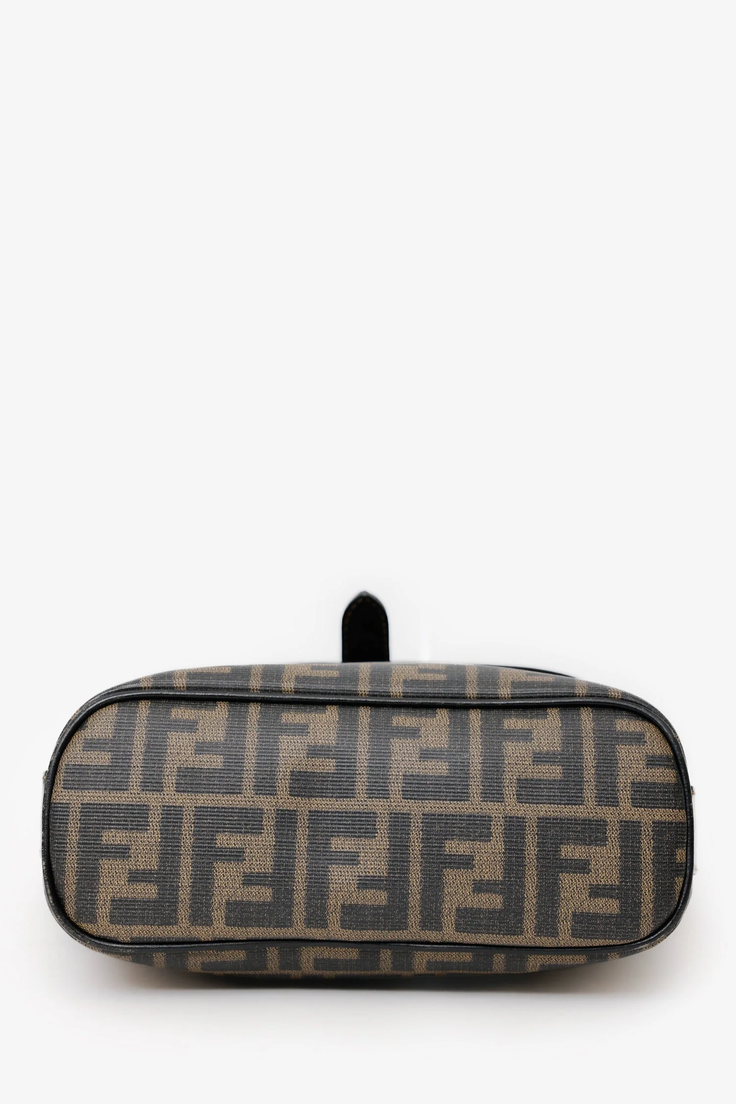 Fendi Vintage FF Coated Canvas Crossbody Bag - Image 5