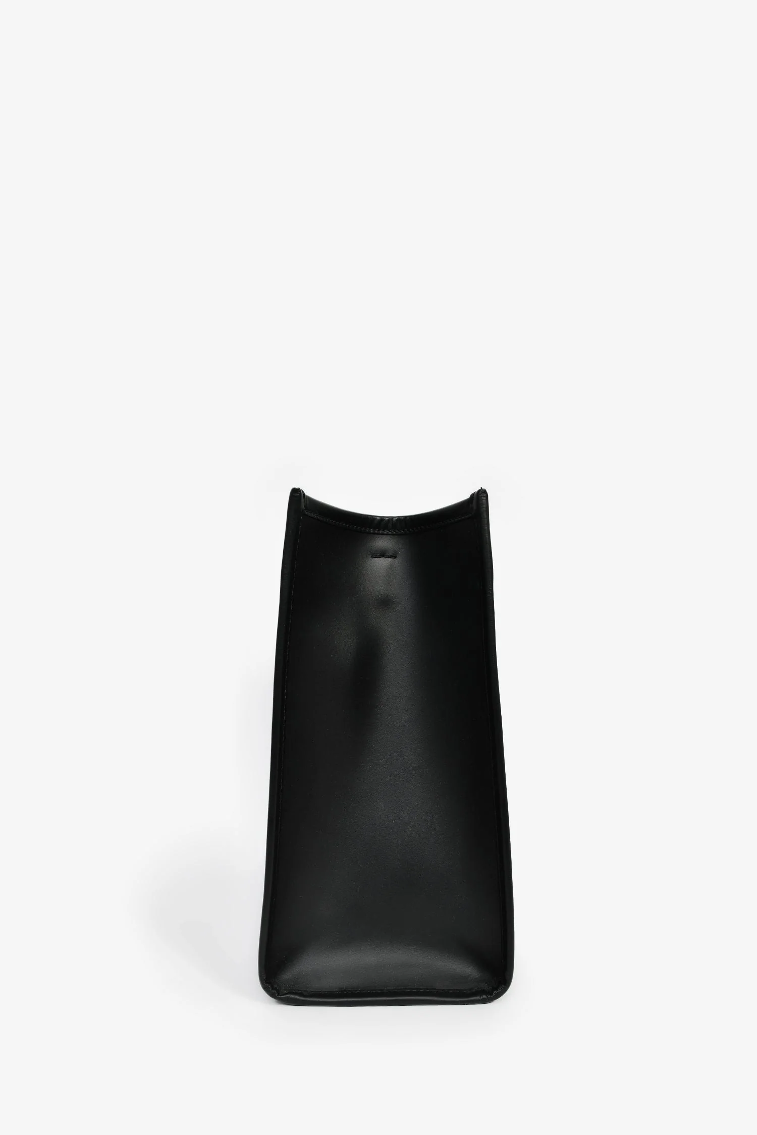 Fendi x Versace Black Leather 'Fendace Sunshine Shopper' Tote - Image 3