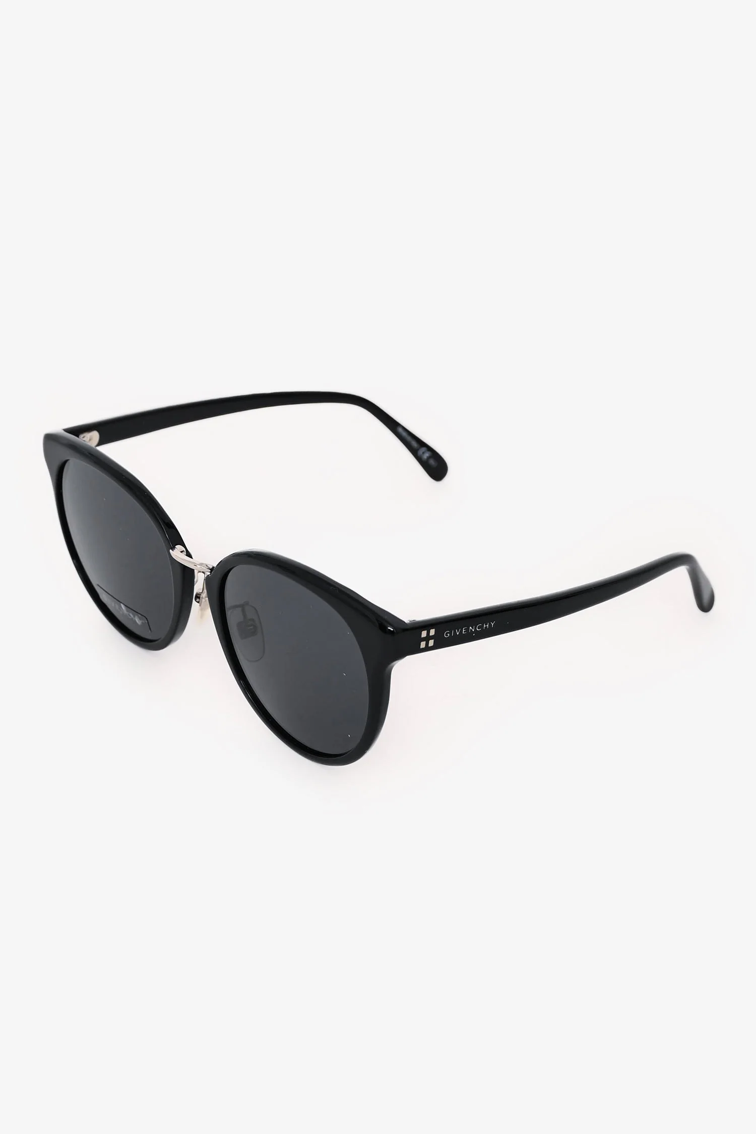 Givenchy Black Arcylic Round Framed Sunglasses - Image 2