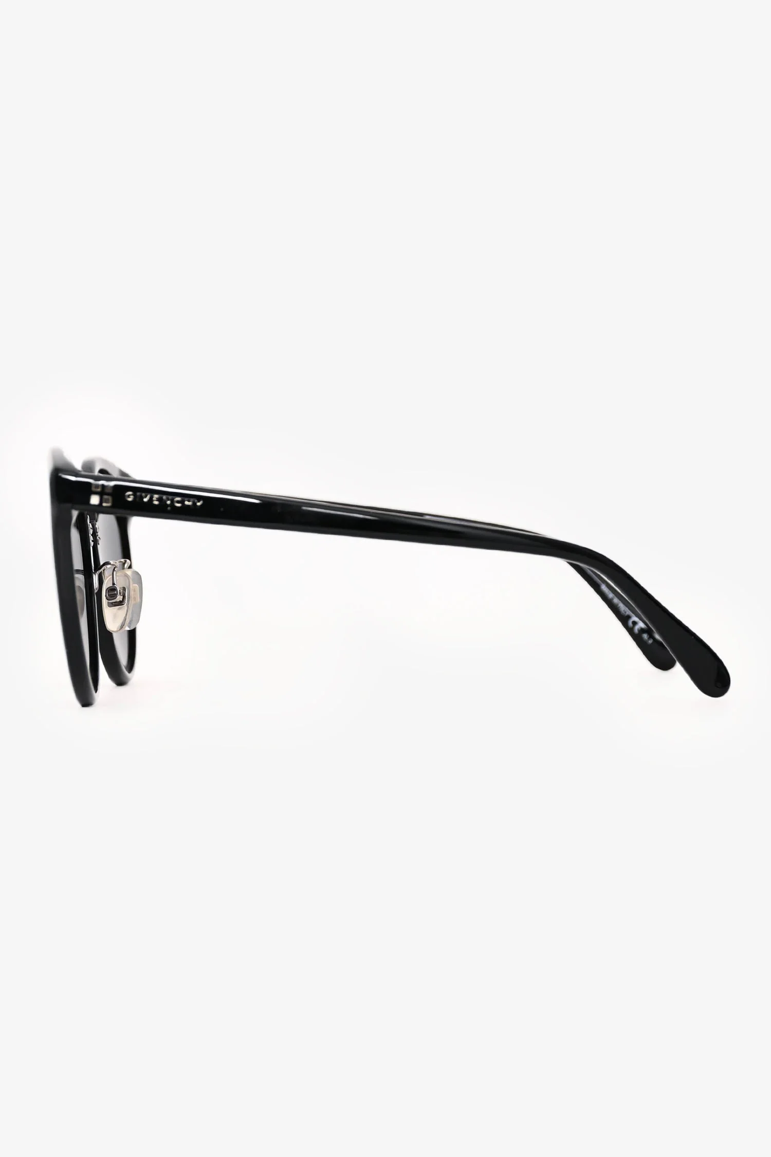 Givenchy Black Arcylic Round Framed Sunglasses - Image 3