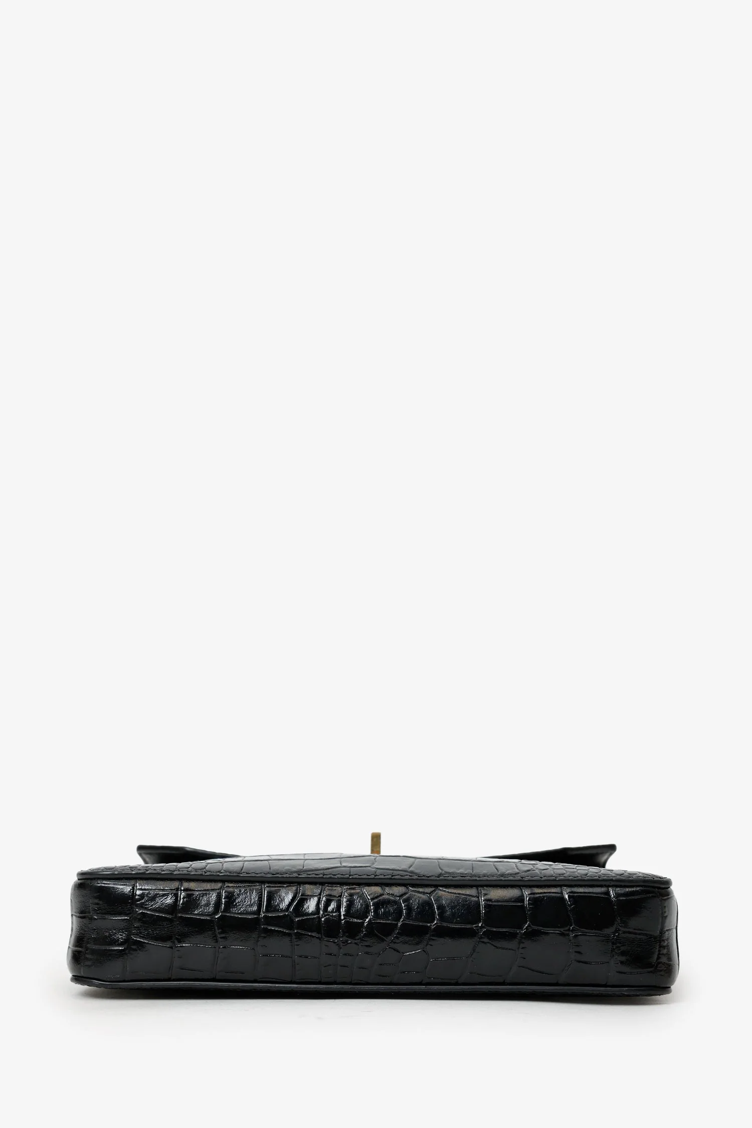 Givenchy Black Croc Embossed Crossbody - Image 5