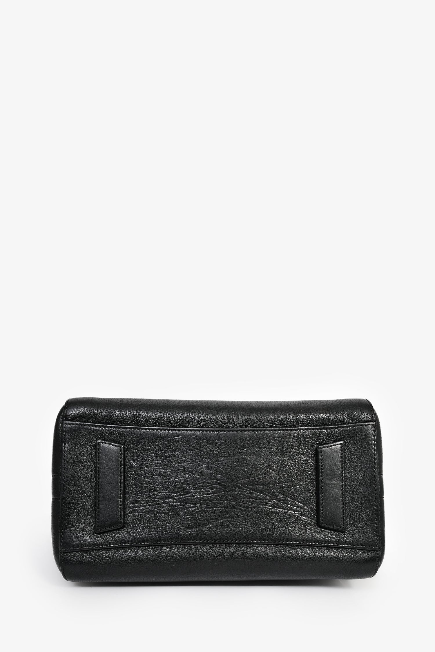 Givenchy Black Leather Small Antigona Bag with Strap - Image 5