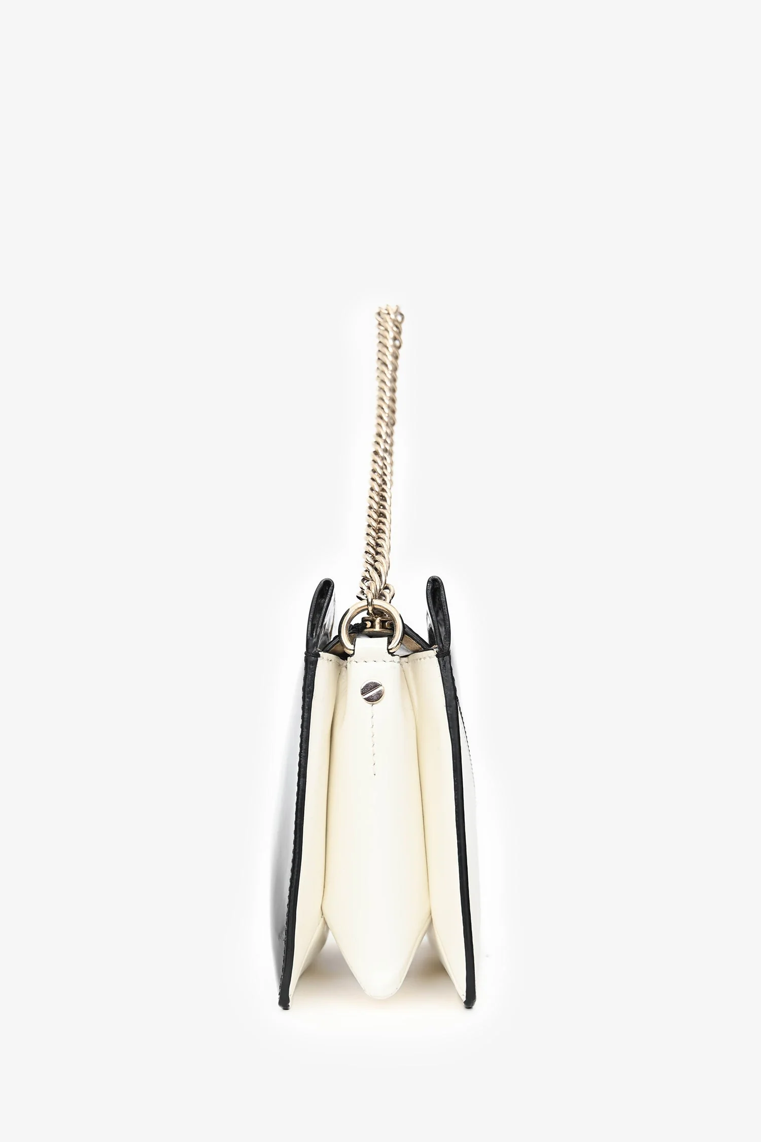 Givenchy Black Patent/Snake Print Leather Cross 3 Bag with Strap - Image 3
