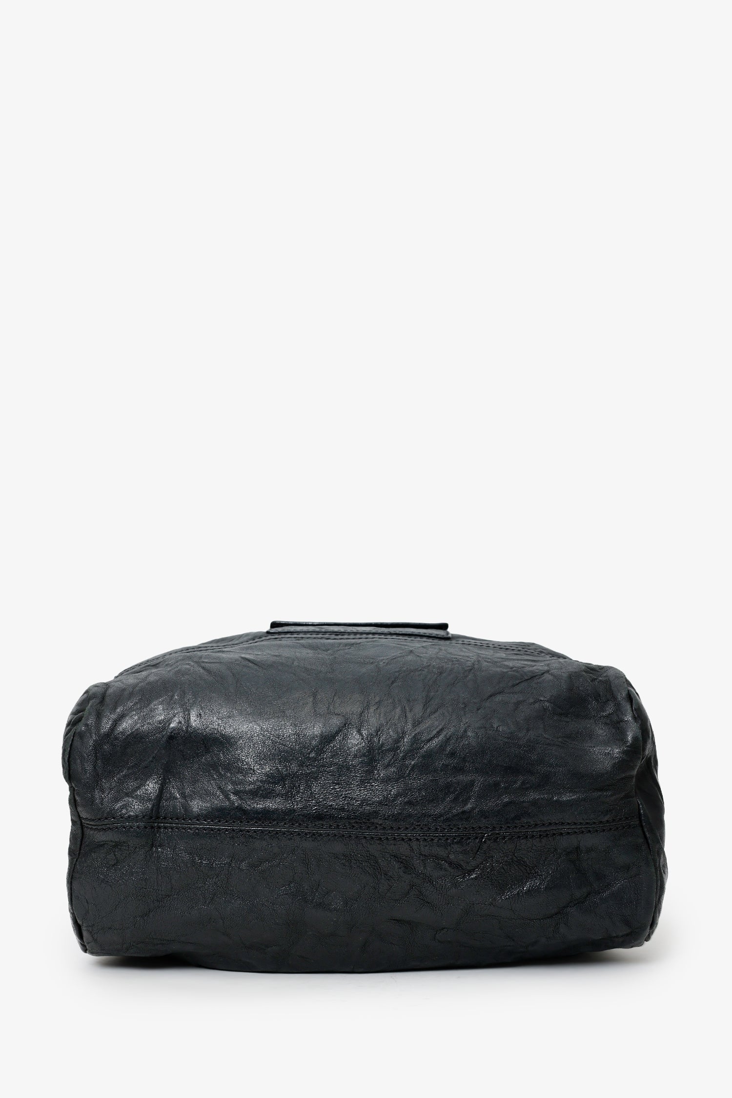 Givenchy Black Wrinkled Sheepskin Leather Medium Pandora Bag - Image 5