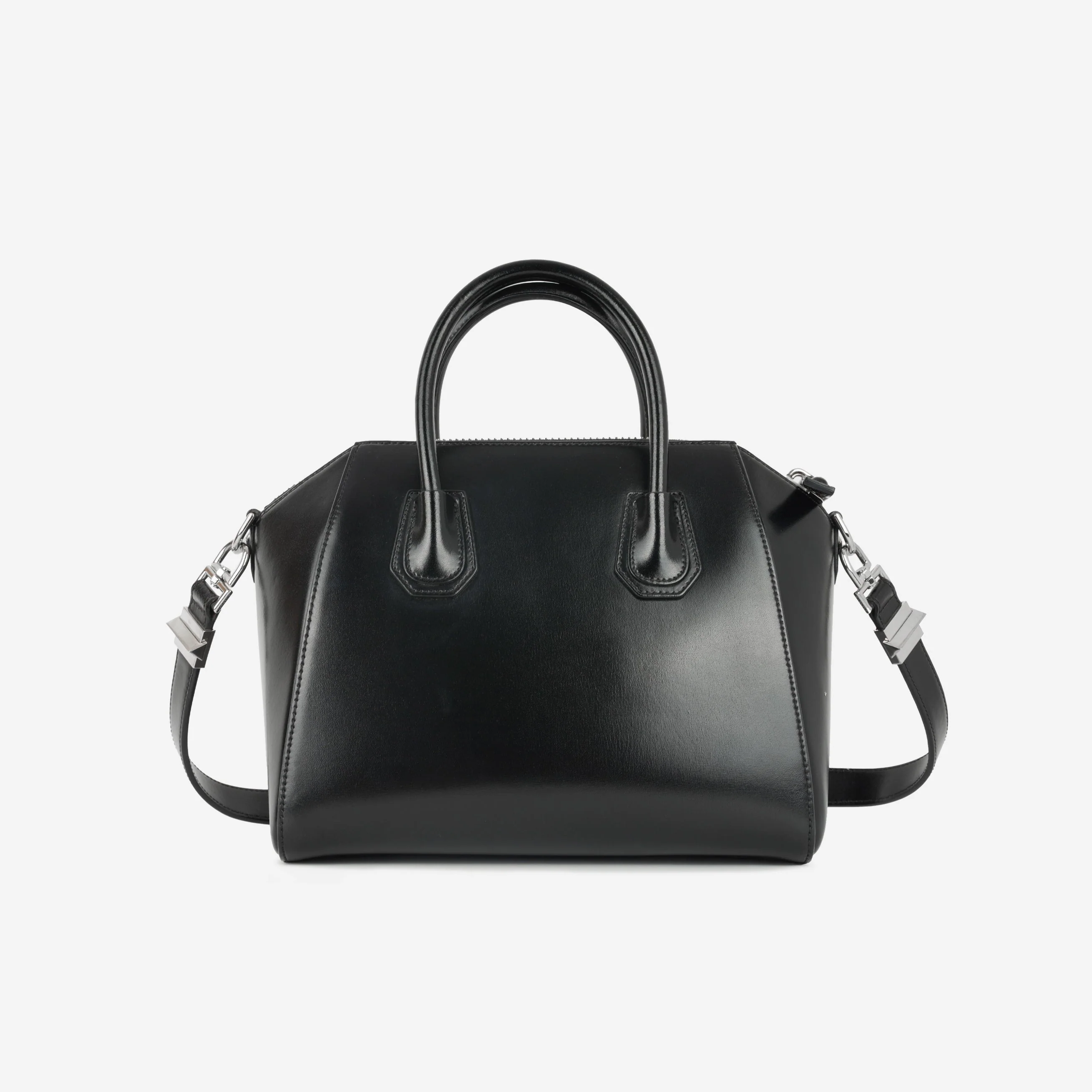 Givenchy Givenchy Medium Antigona - Black Calfskin | Silver Hardware - Image 3