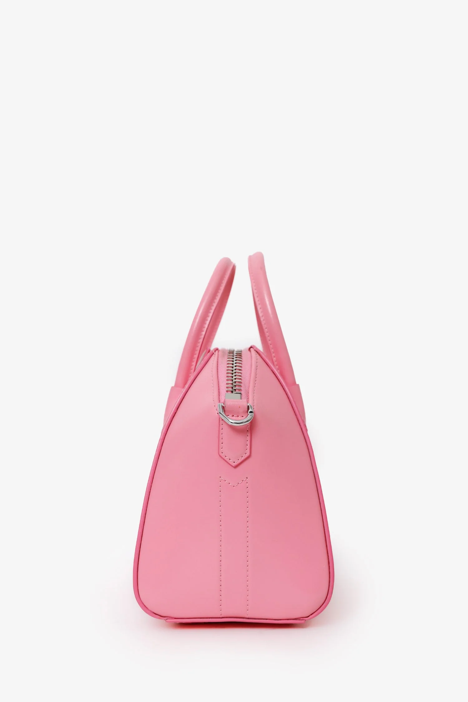 Givenchy Pink Leather Small Antigona Top Handle Bag - Image 4