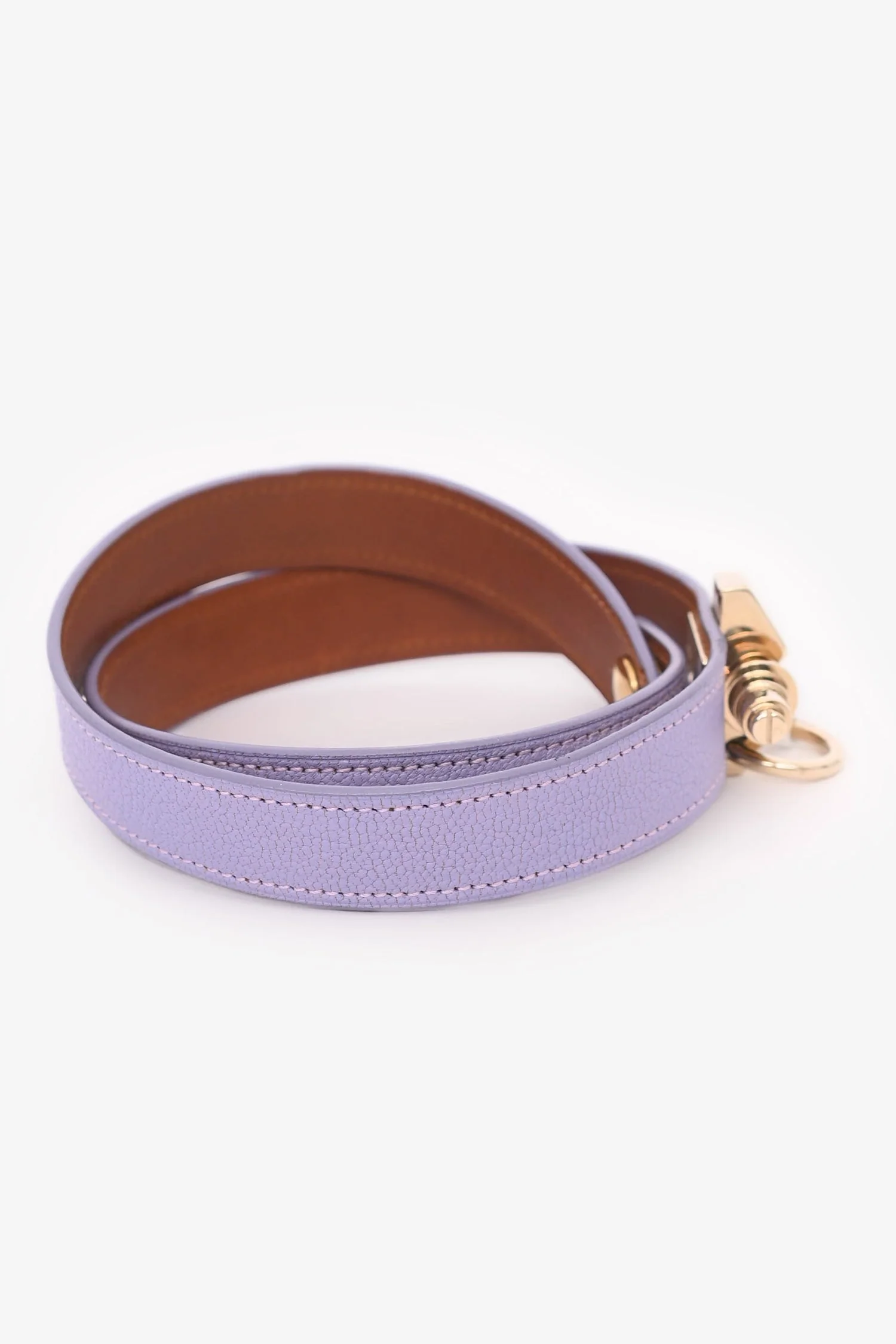 Givenchy Purple Leather Obsidian Wrap Bracelet - Image 2