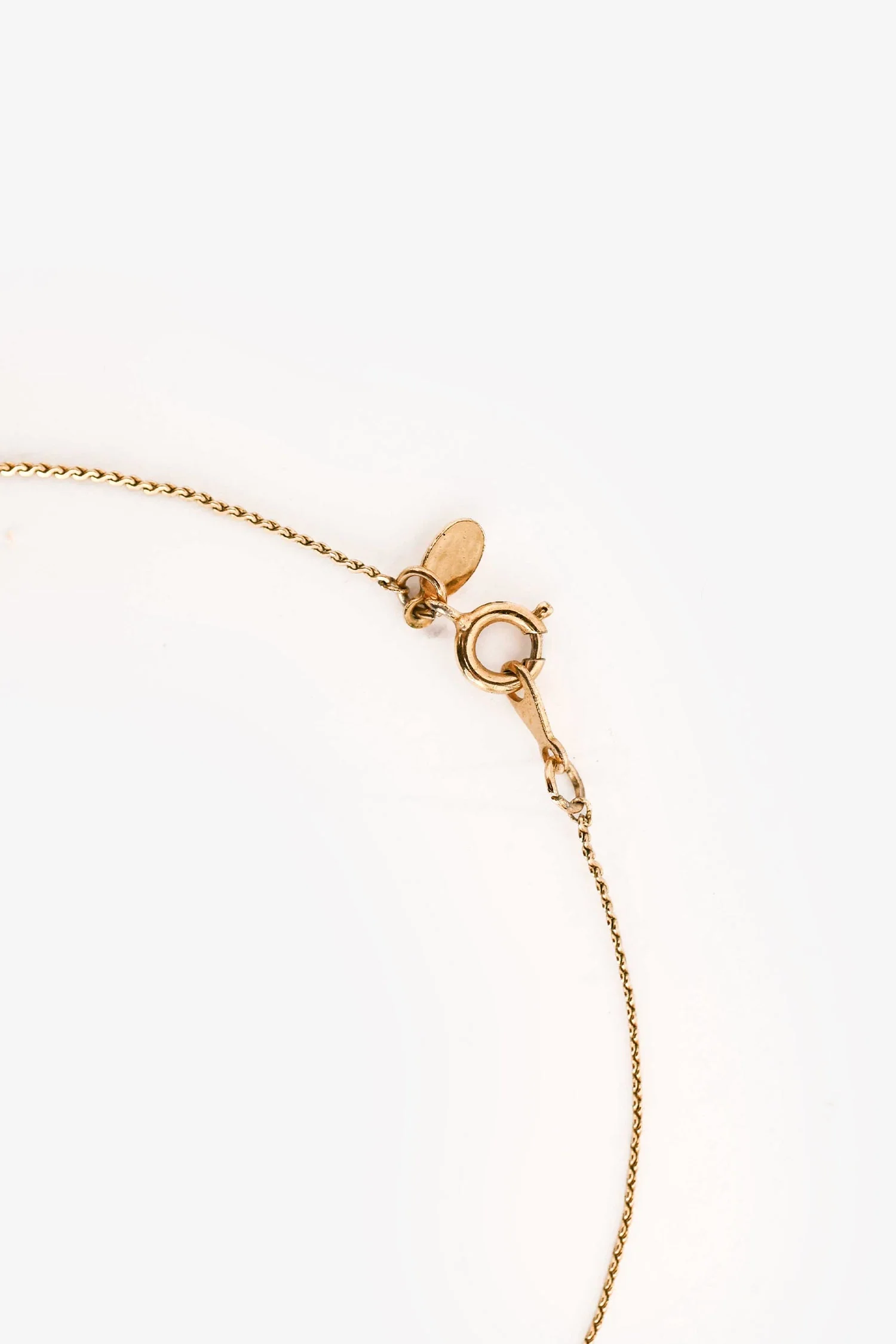 Givenchy Vintage Gold Tone Metal Necklace - Image 3