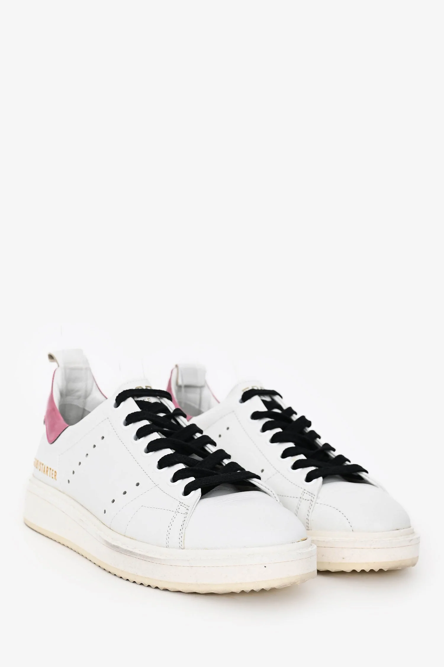 Golden Goose White/Pink VCE Sneakers 35 - Image 2