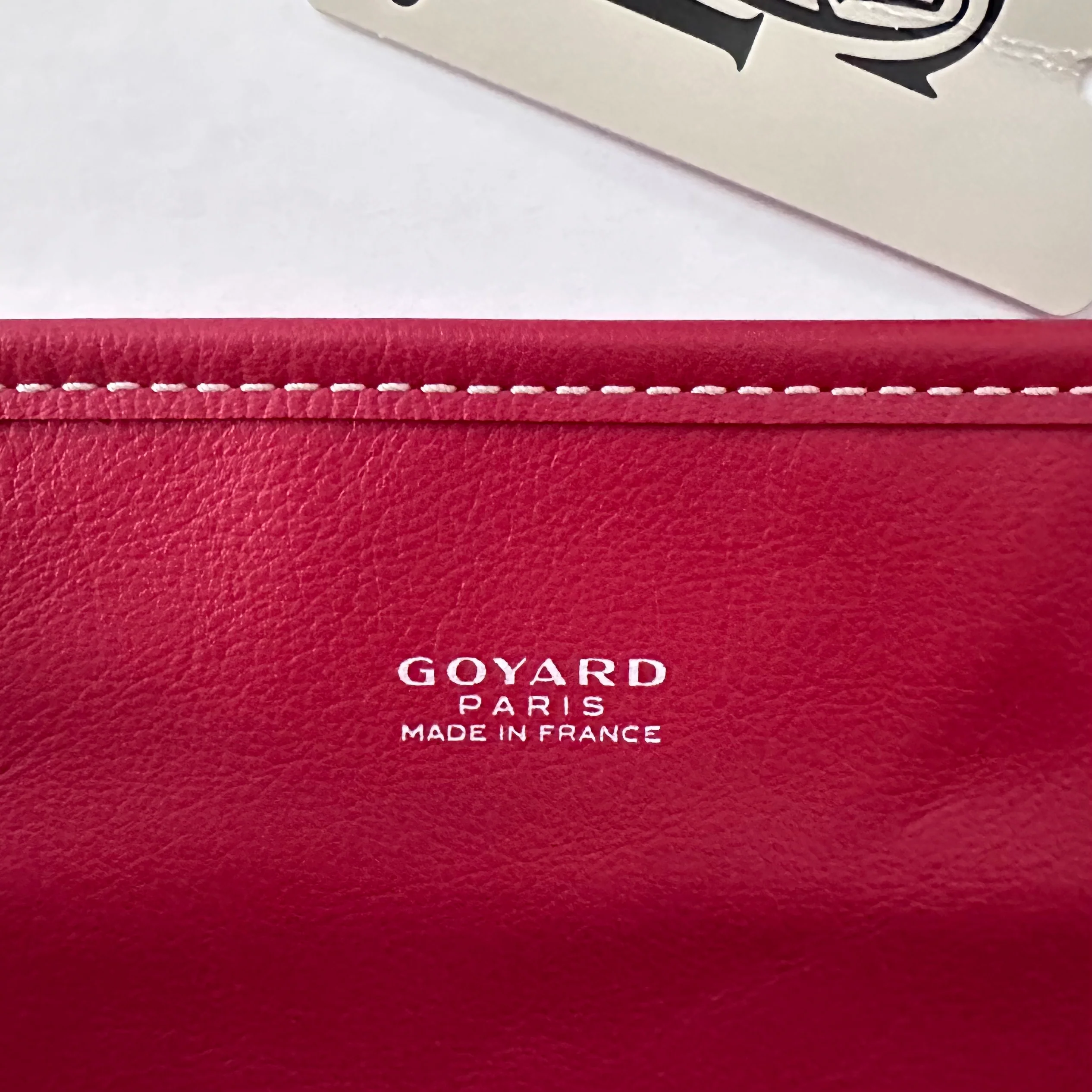 Goyard Anjou GM Tote - Red (NWT) - Image 10