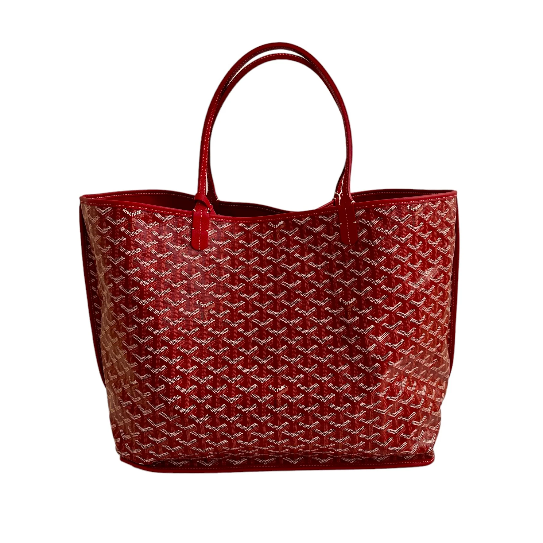 Goyard Anjou GM Tote - Red (NWT) - Image 3
