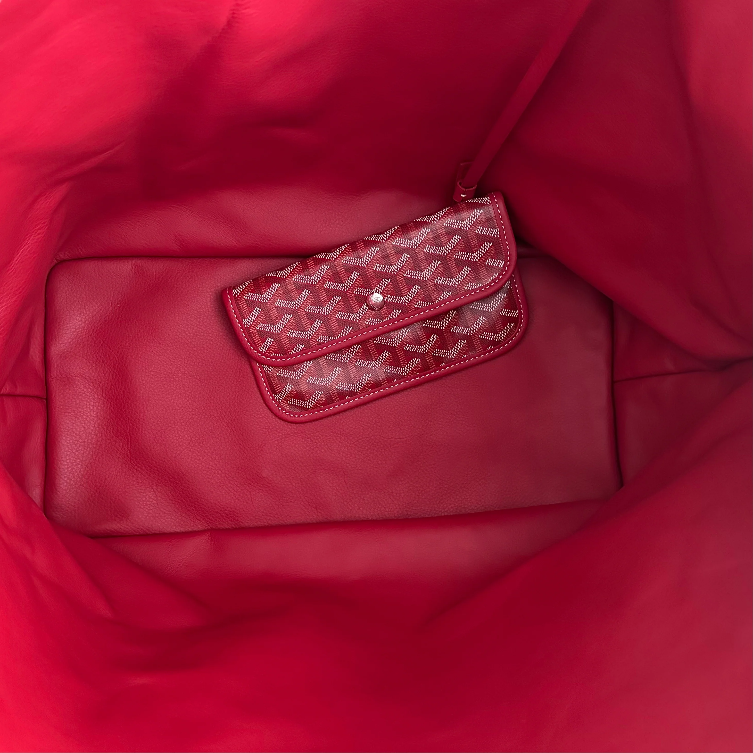 Goyard Anjou GM Tote - Red (NWT) - Image 9