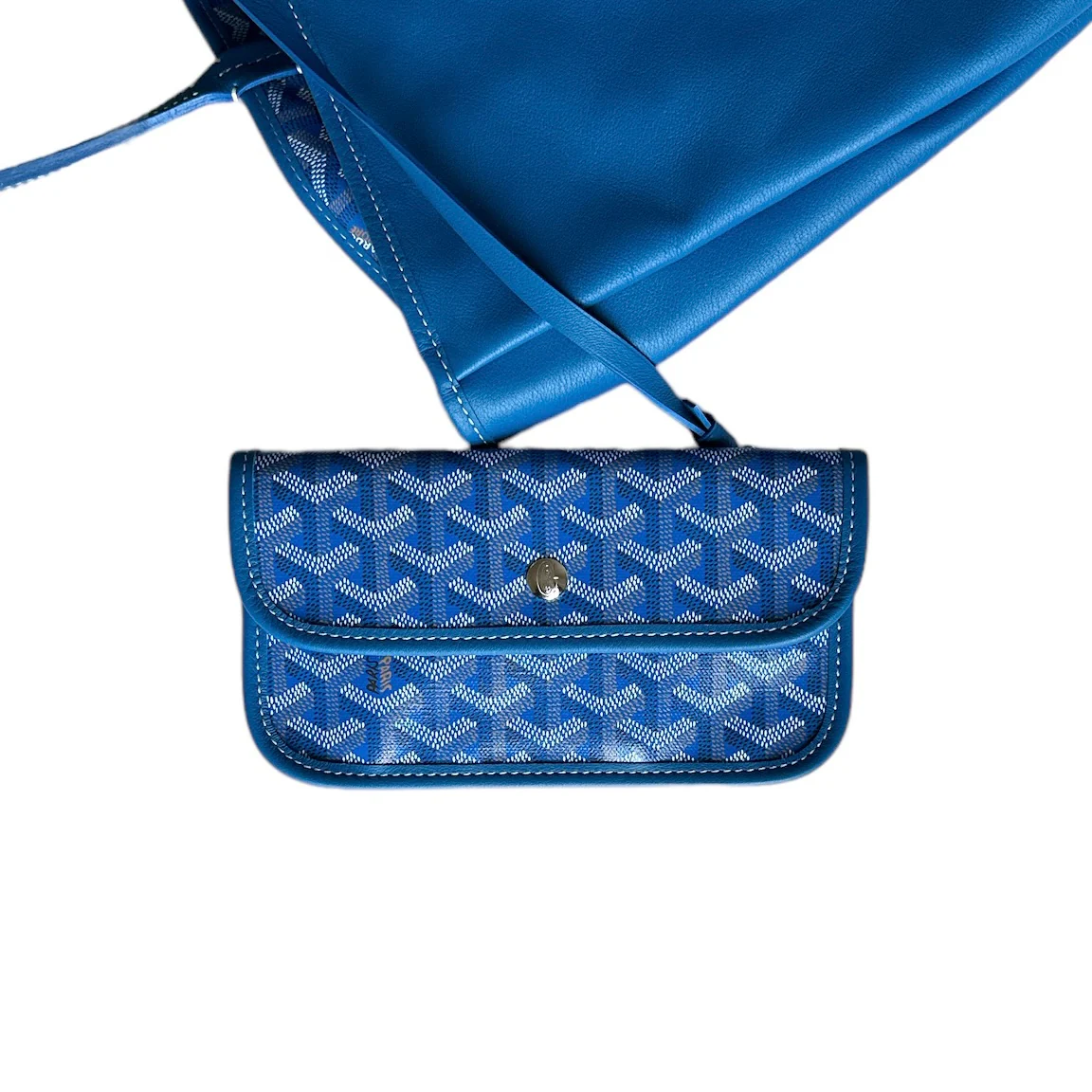 Goyard Anjou GM Tote - Sky Blue (NWT) - Image 7
