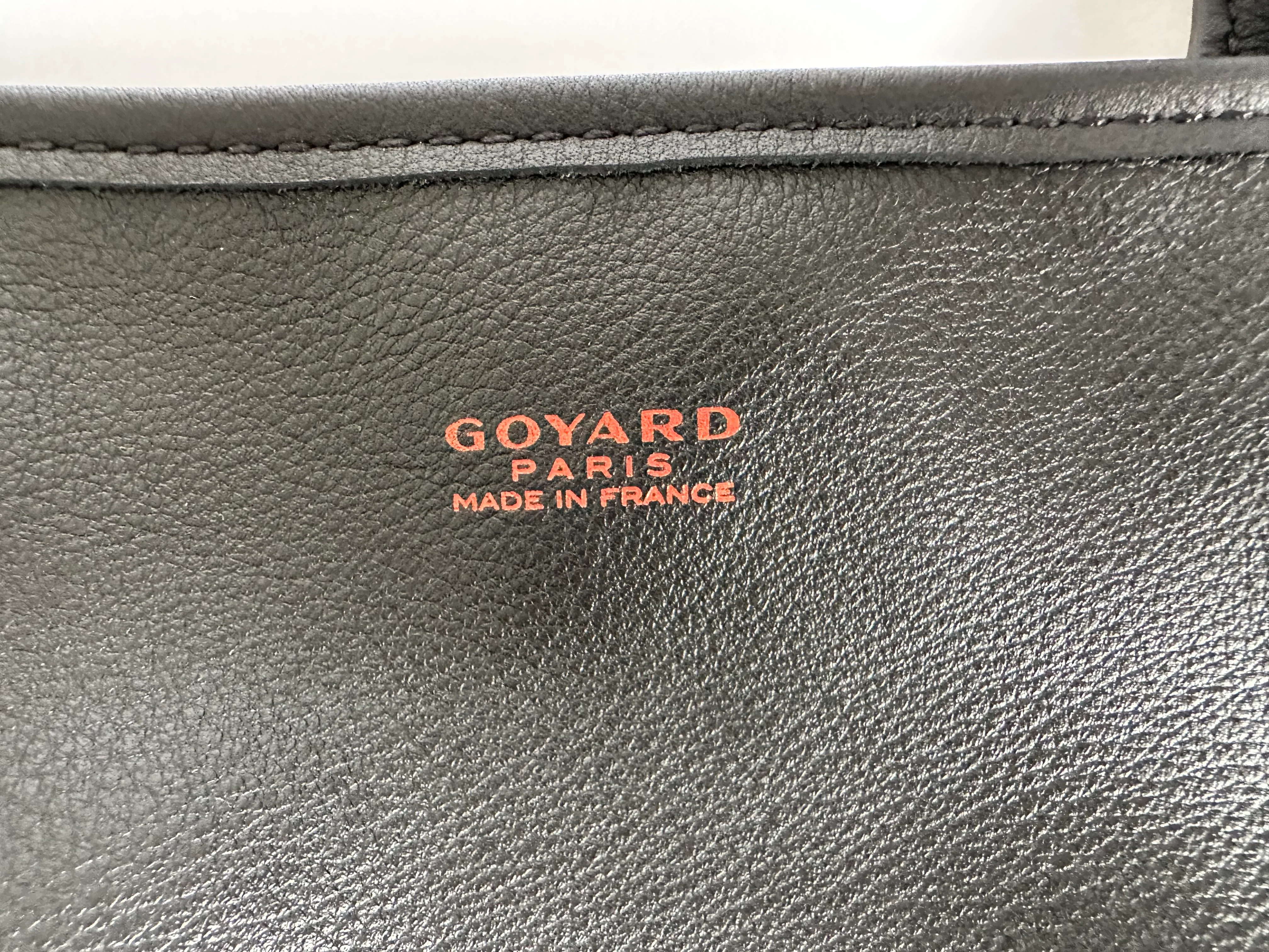 Goyard Anjou Mini Tote - Black (NWT) - Image 11
