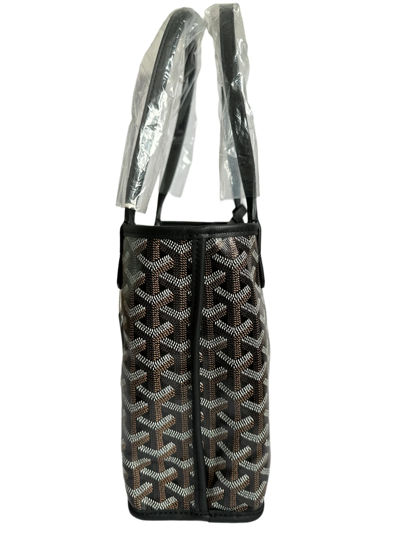 Goyard Anjou Mini Tote - Black (NWT) - Image 6