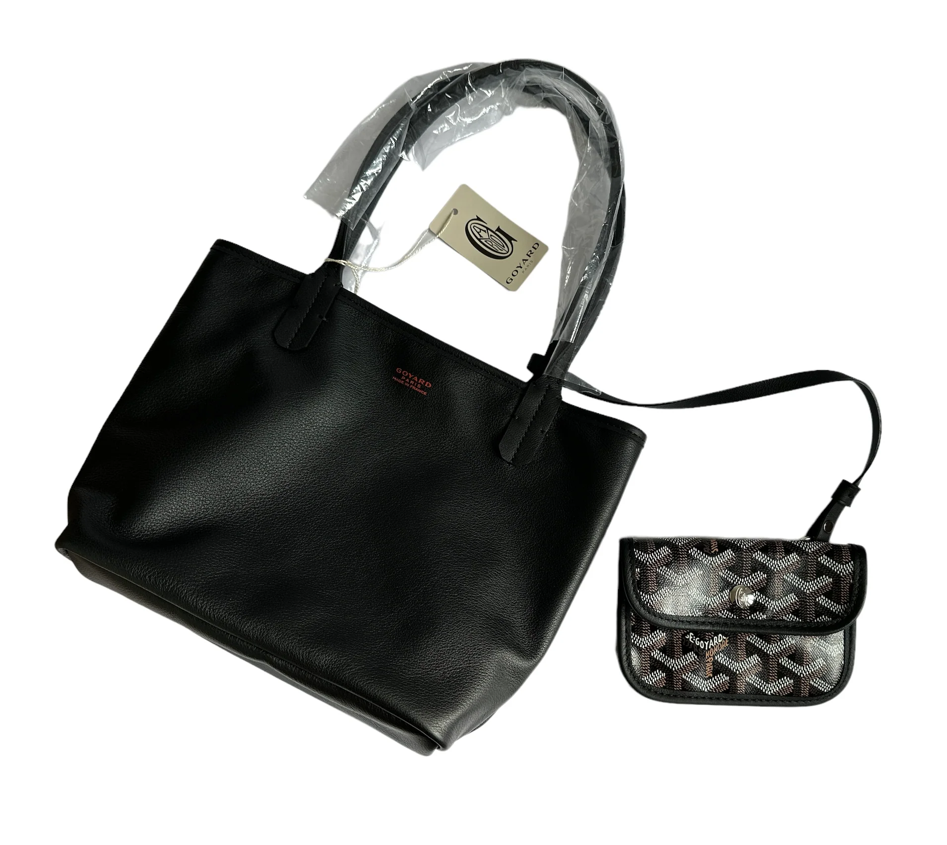 Goyard Anjou Mini Tote - Black (NWT) - Image 7