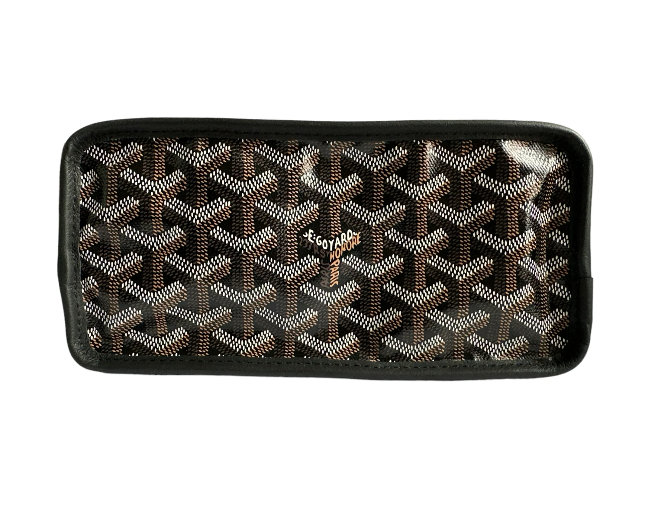 Goyard Anjou Mini Tote - Black (NWT) - Image 8