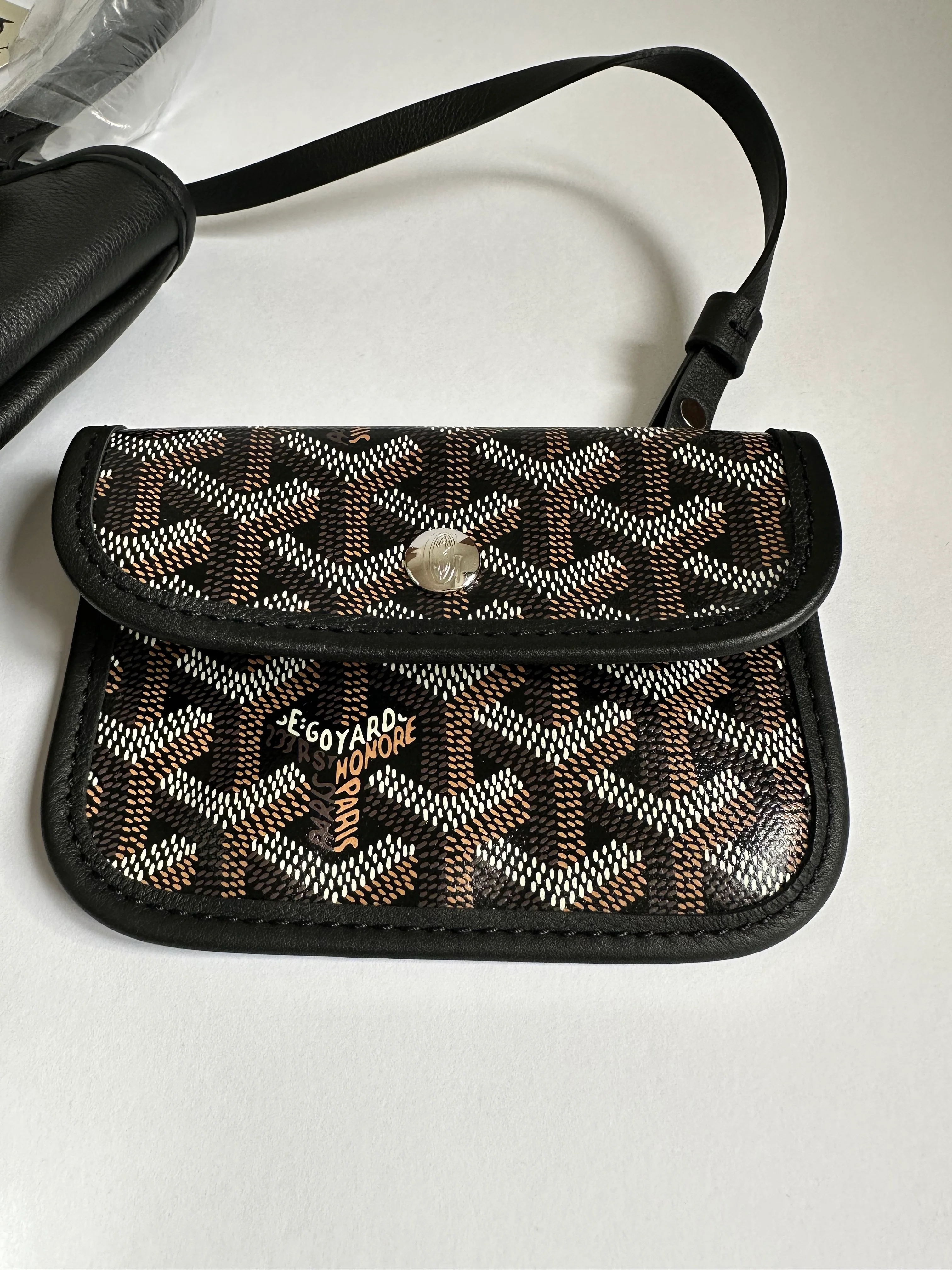 Goyard Anjou Mini Tote - Black (NWT) - Image 9