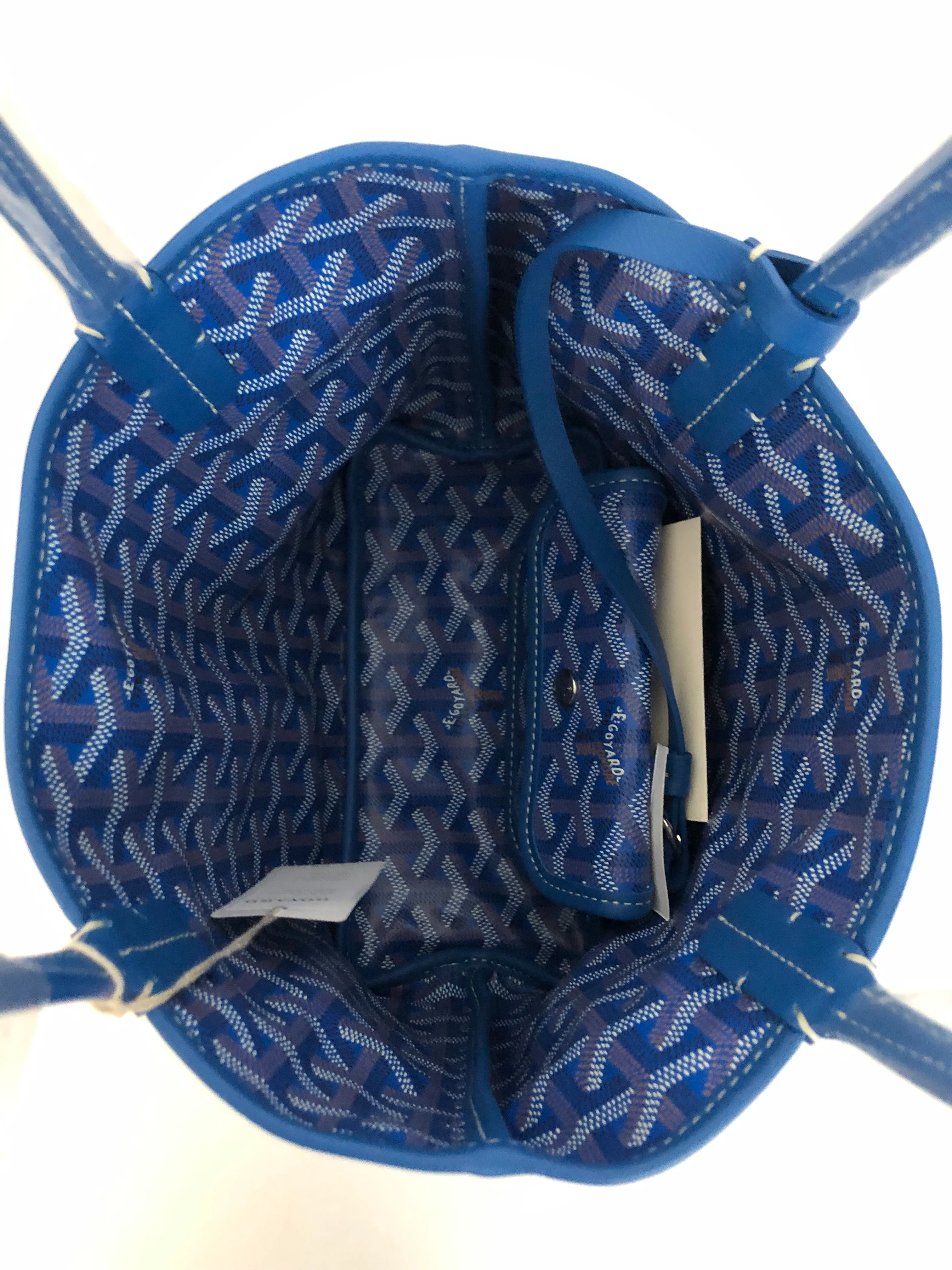 Goyard Anjou Mini Tote - Sky Blue (NWT) - Image 10