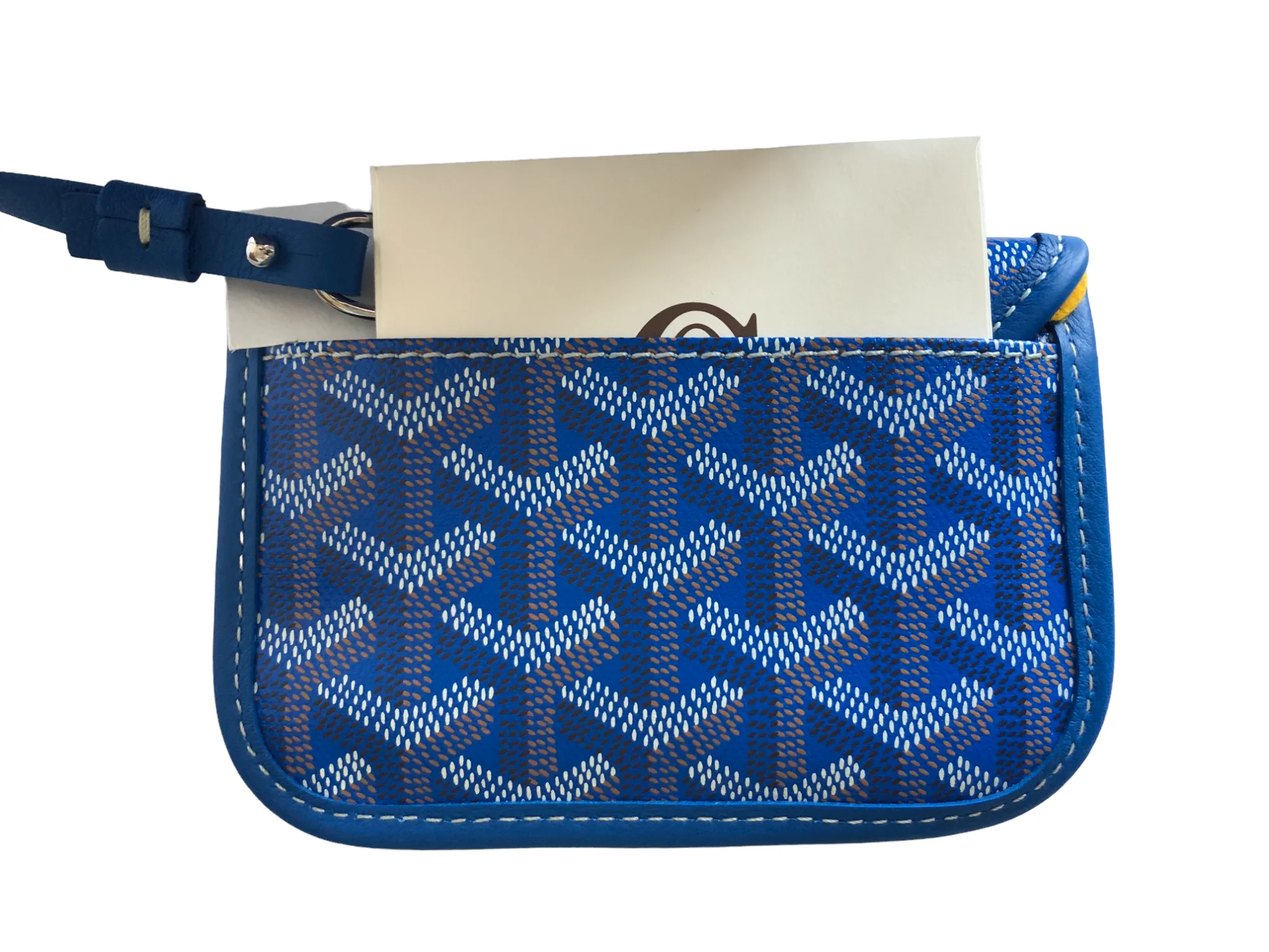 Goyard Anjou Mini Tote - Sky Blue (NWT) - Image 12