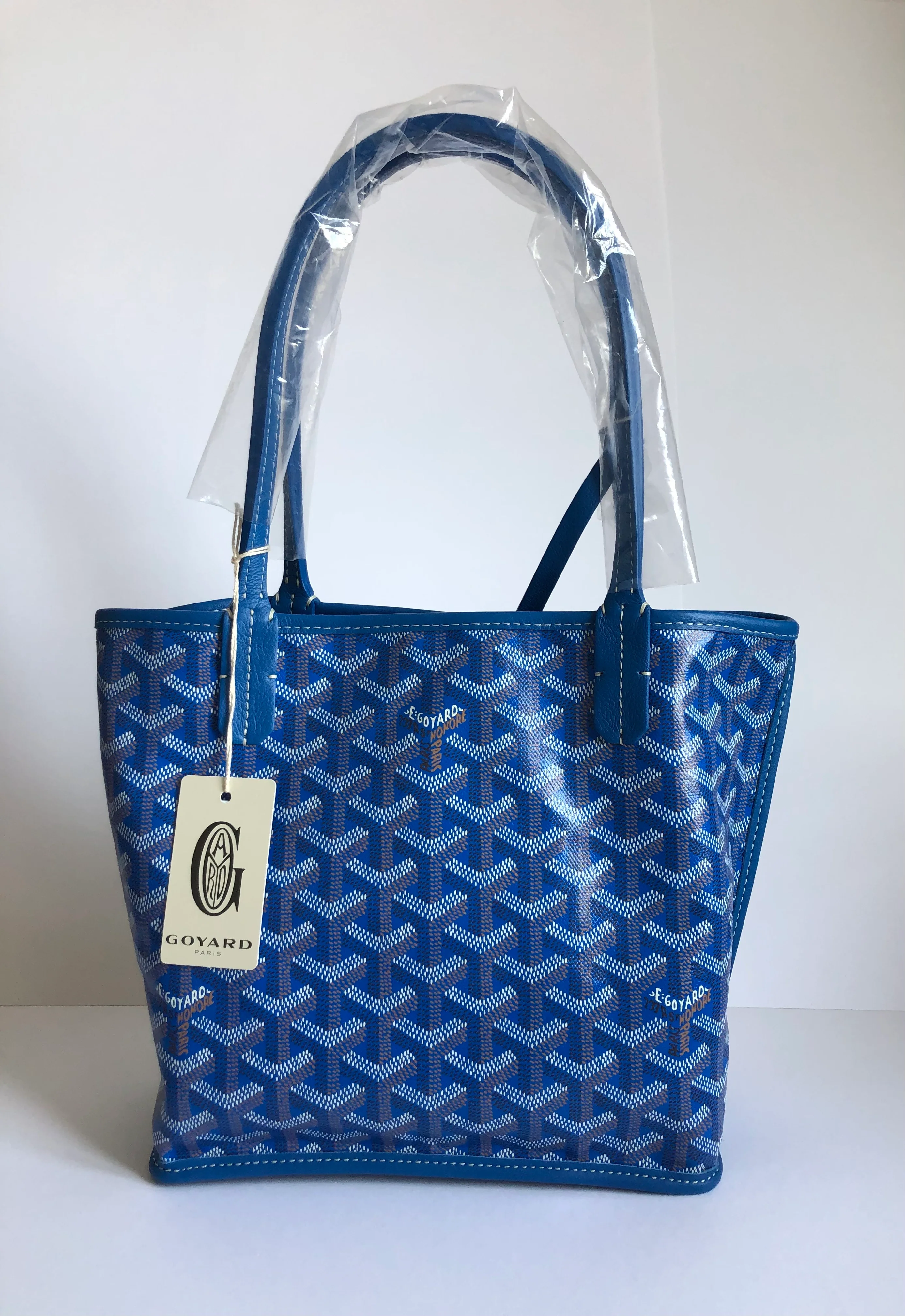 Goyard Anjou Mini Tote - Sky Blue (NWT) - Image 17