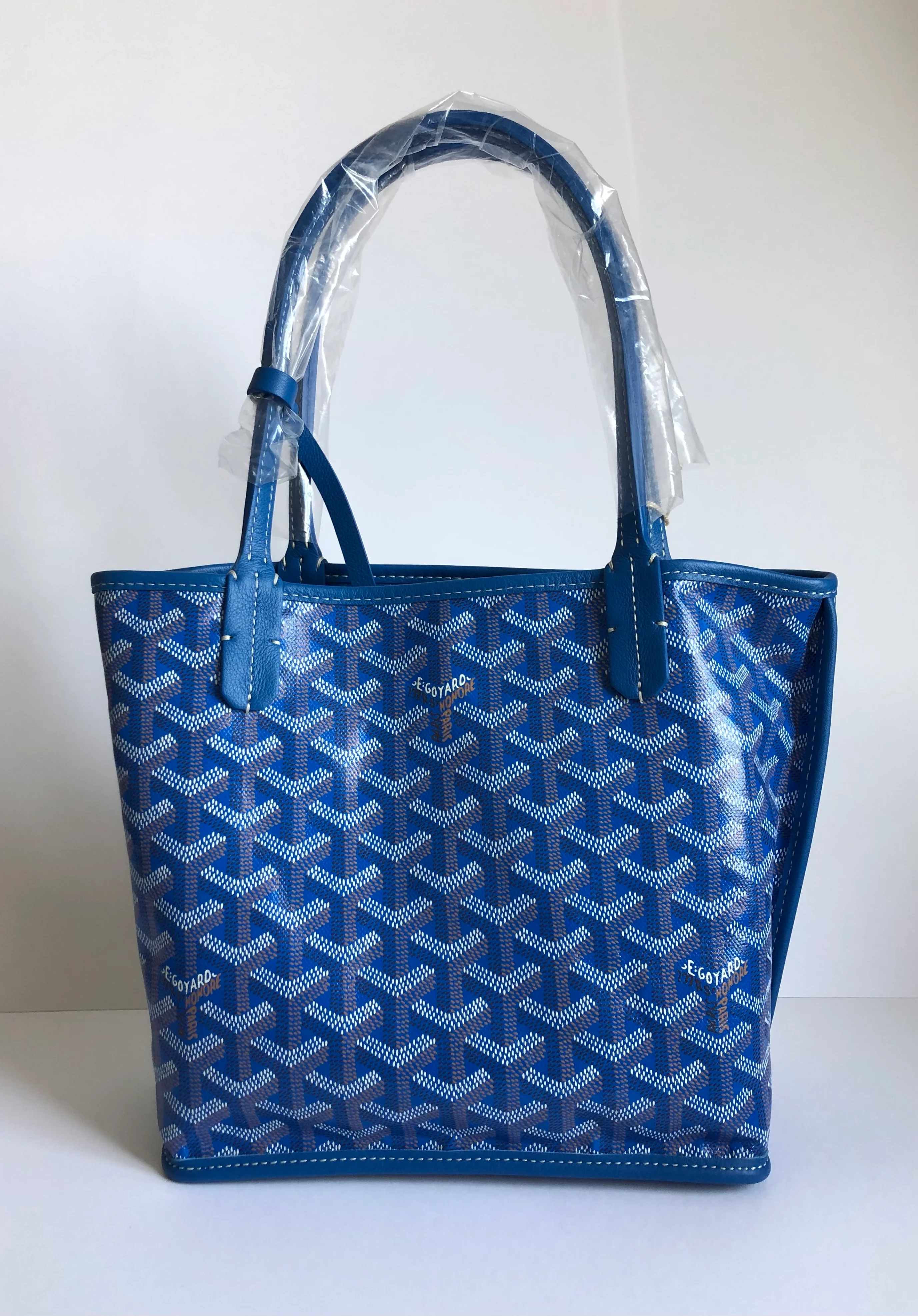 Goyard Anjou Mini Tote - Sky Blue (NWT) - Image 18