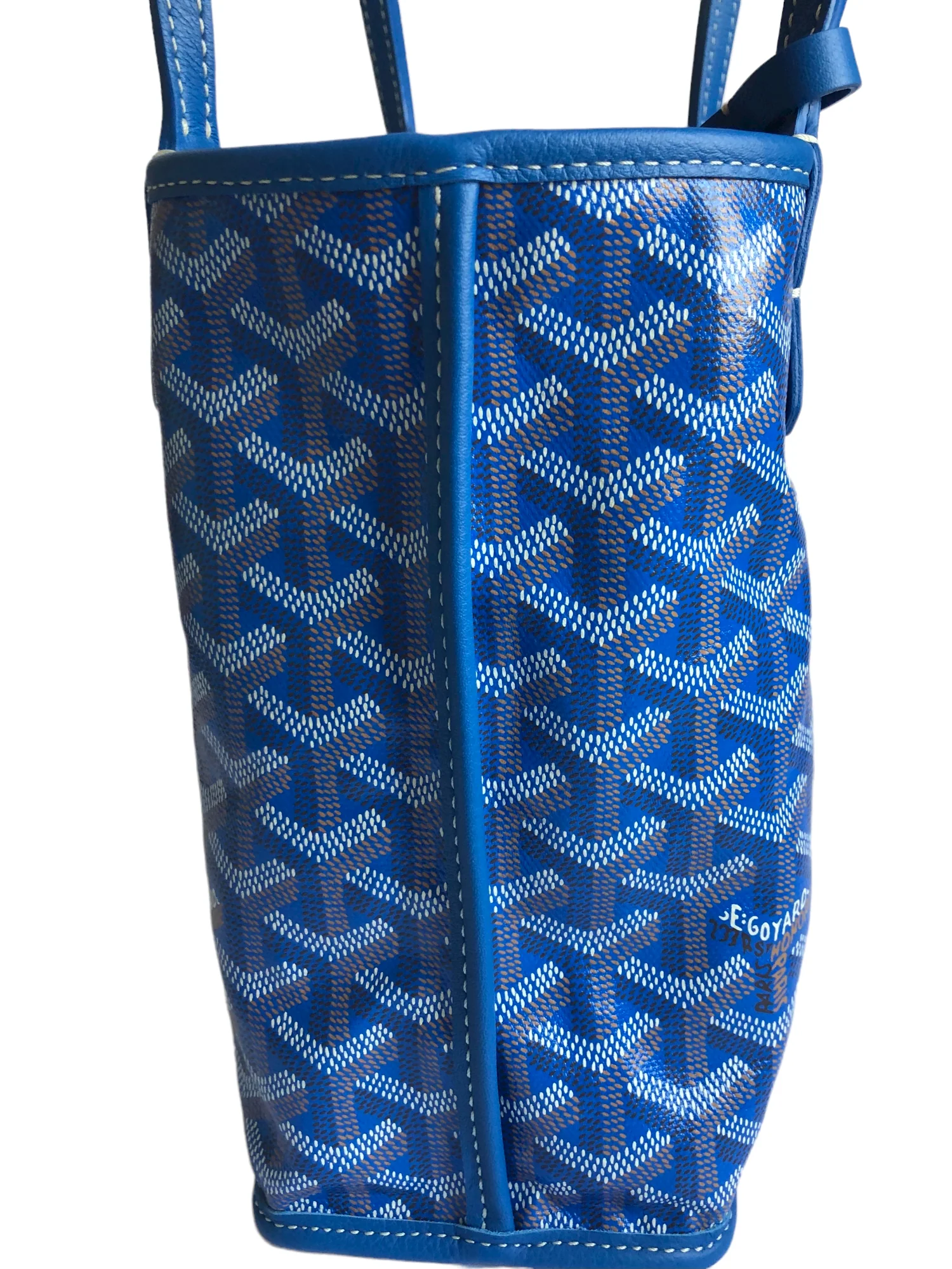Goyard Anjou Mini Tote - Sky Blue (NWT) - Image 3
