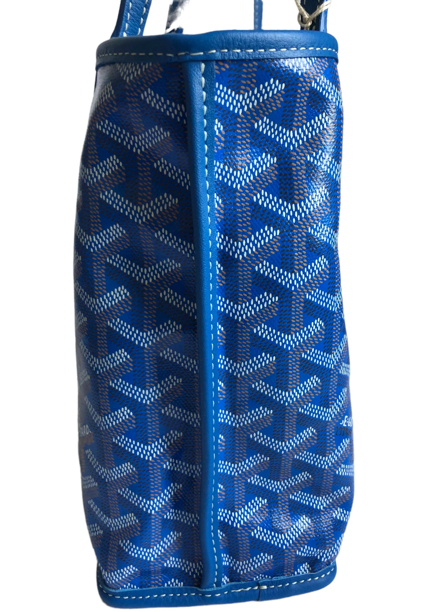 Goyard Anjou Mini Tote - Sky Blue (NWT) - Image 4