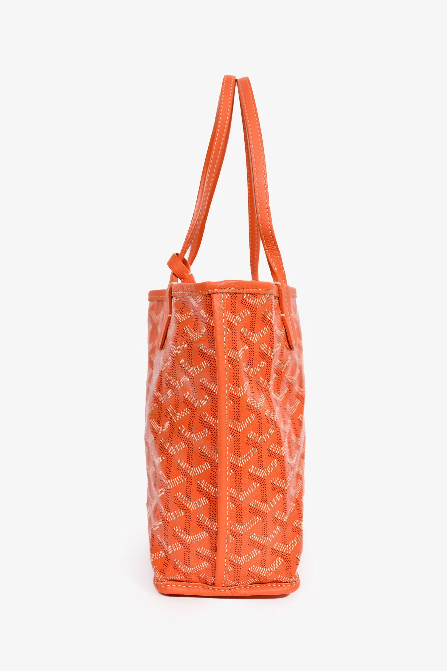 Goyard Anjou Mini Tote - Orange (NWT) - Image 4