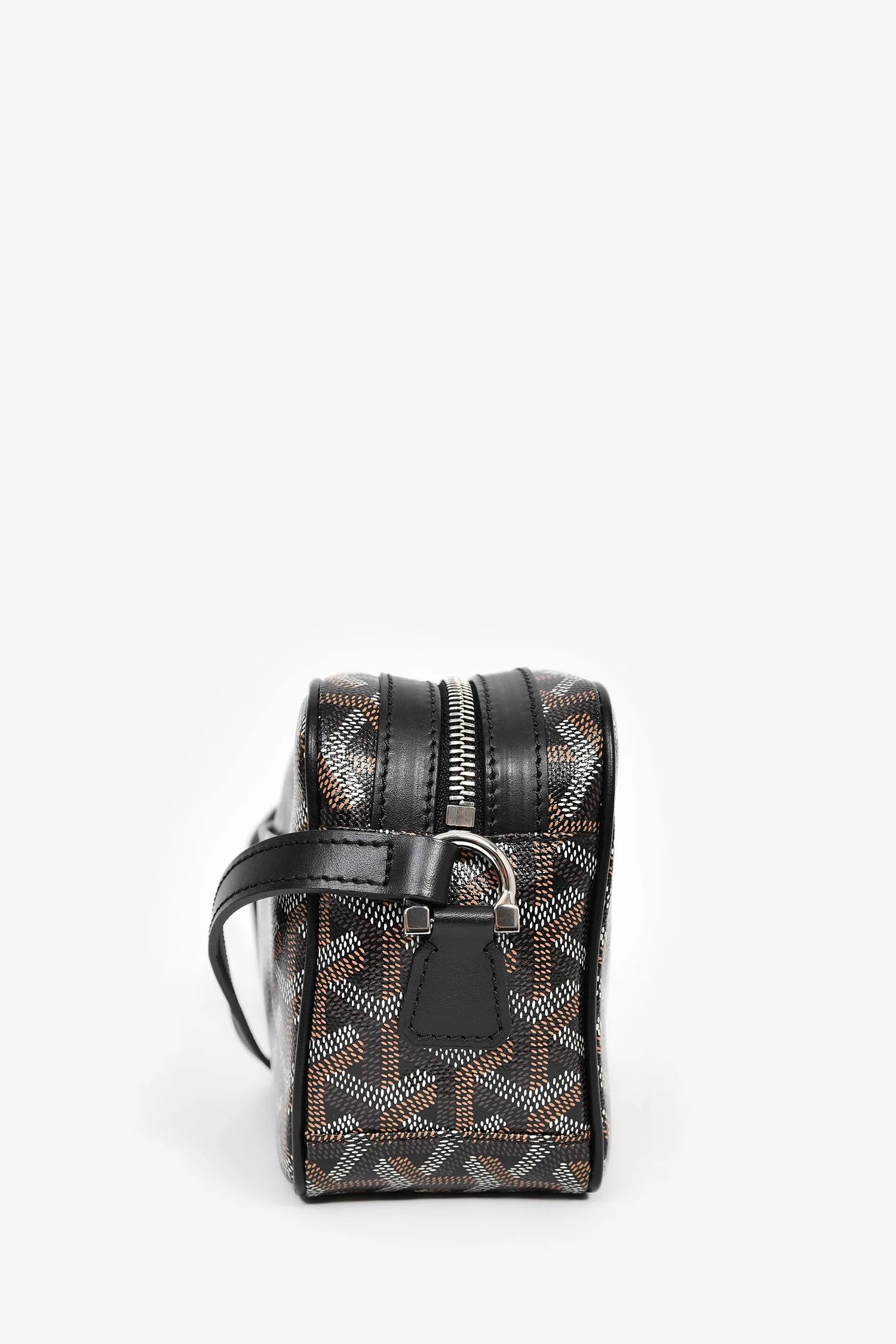 Goyard Black Goyardine Canvas Cap-Vert PM Crossbody Bag - Image 4