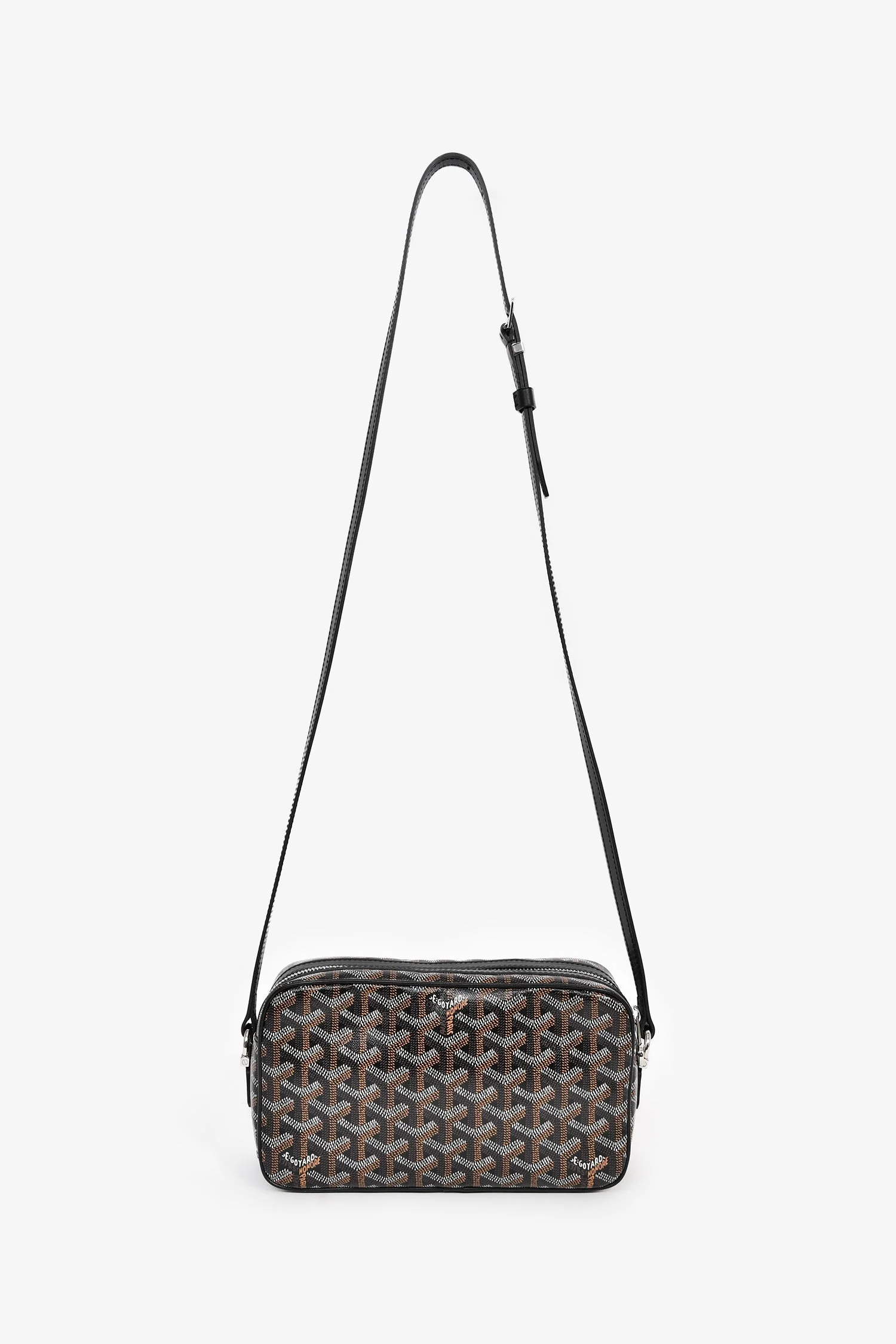 Goyard Black Goyardine Canvas Cap-Vert PM Crossbody Bag - Image 7