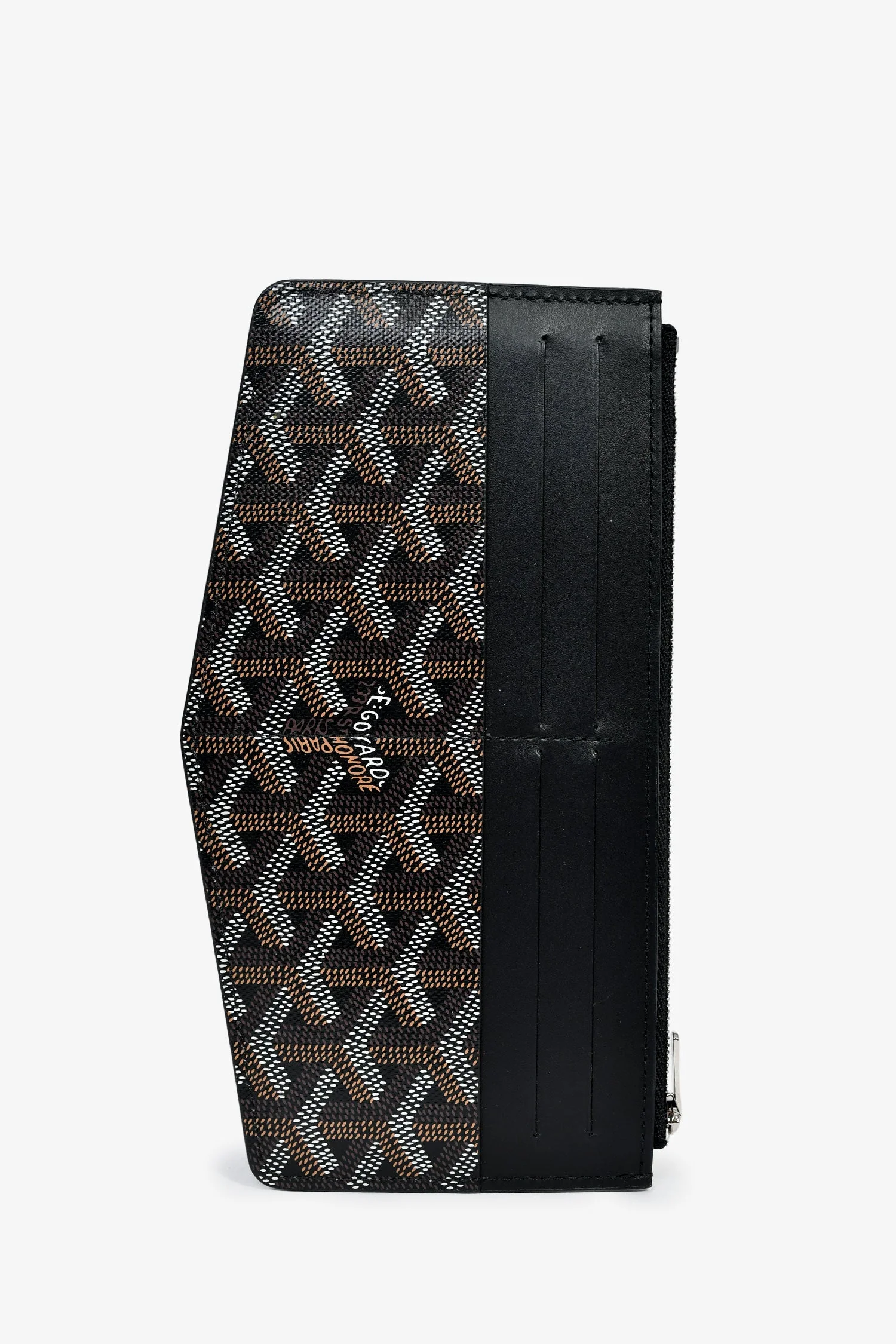 Goyard Black Goyardine Canvas Insert Louise - Image 2