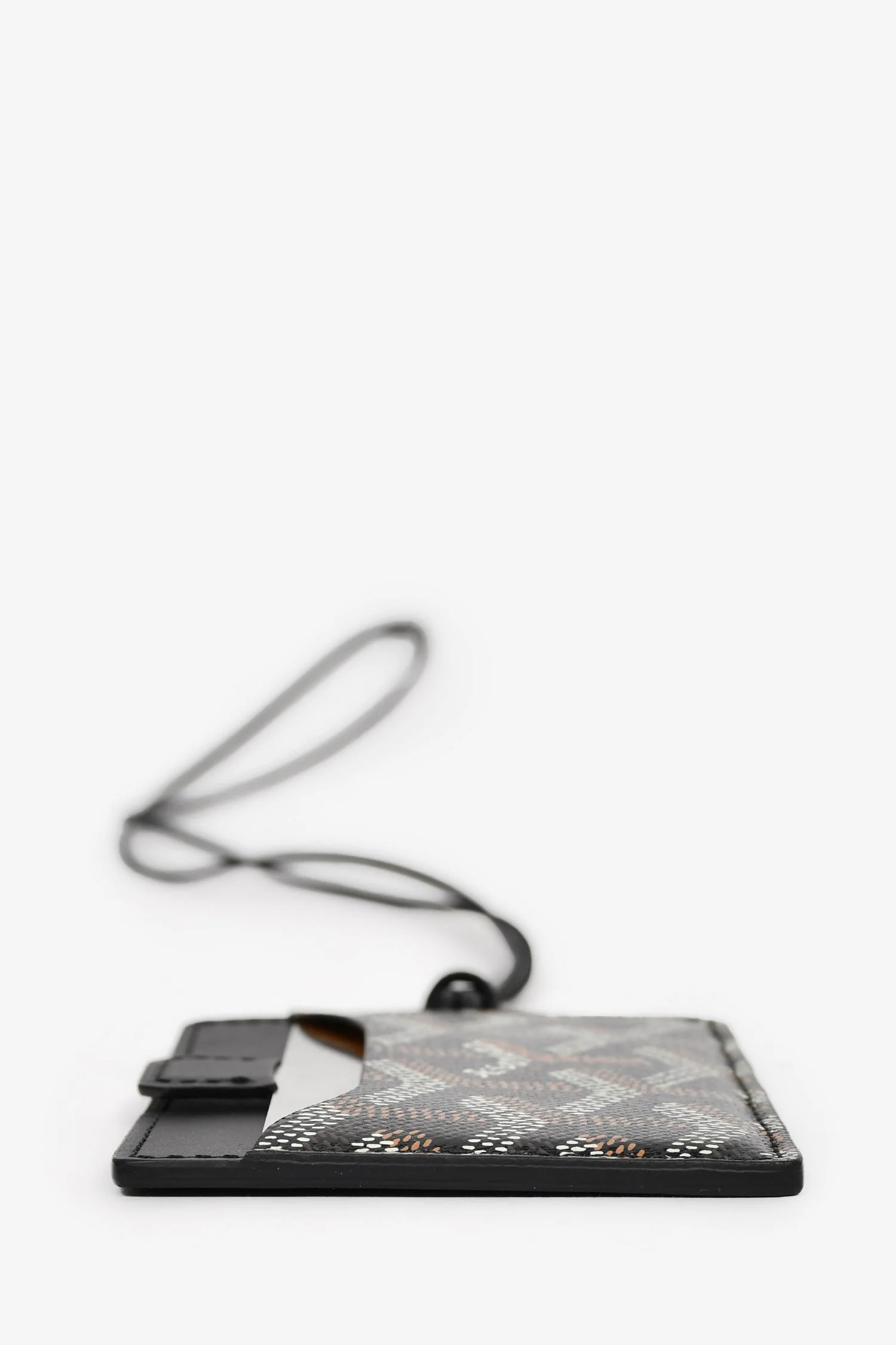 Goyard Black Goyardine Canvas Vénus Bag Mirror - Image 3