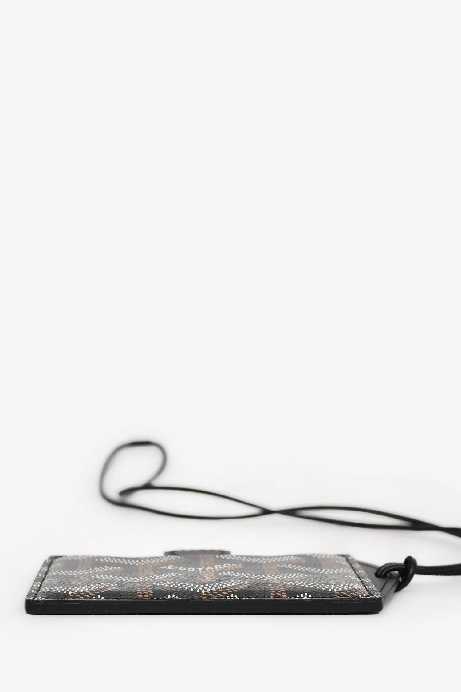 Goyard Black Goyardine Canvas Vénus Bag Mirror - Image 5