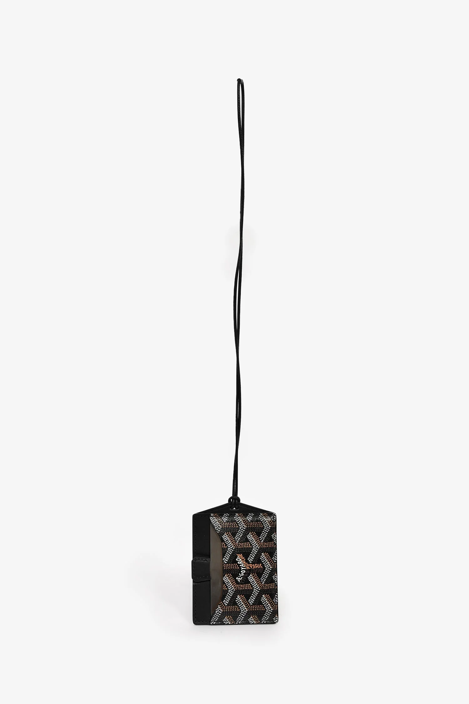 Goyard Black Goyardine Canvas Vénus Bag Mirror - Image 7