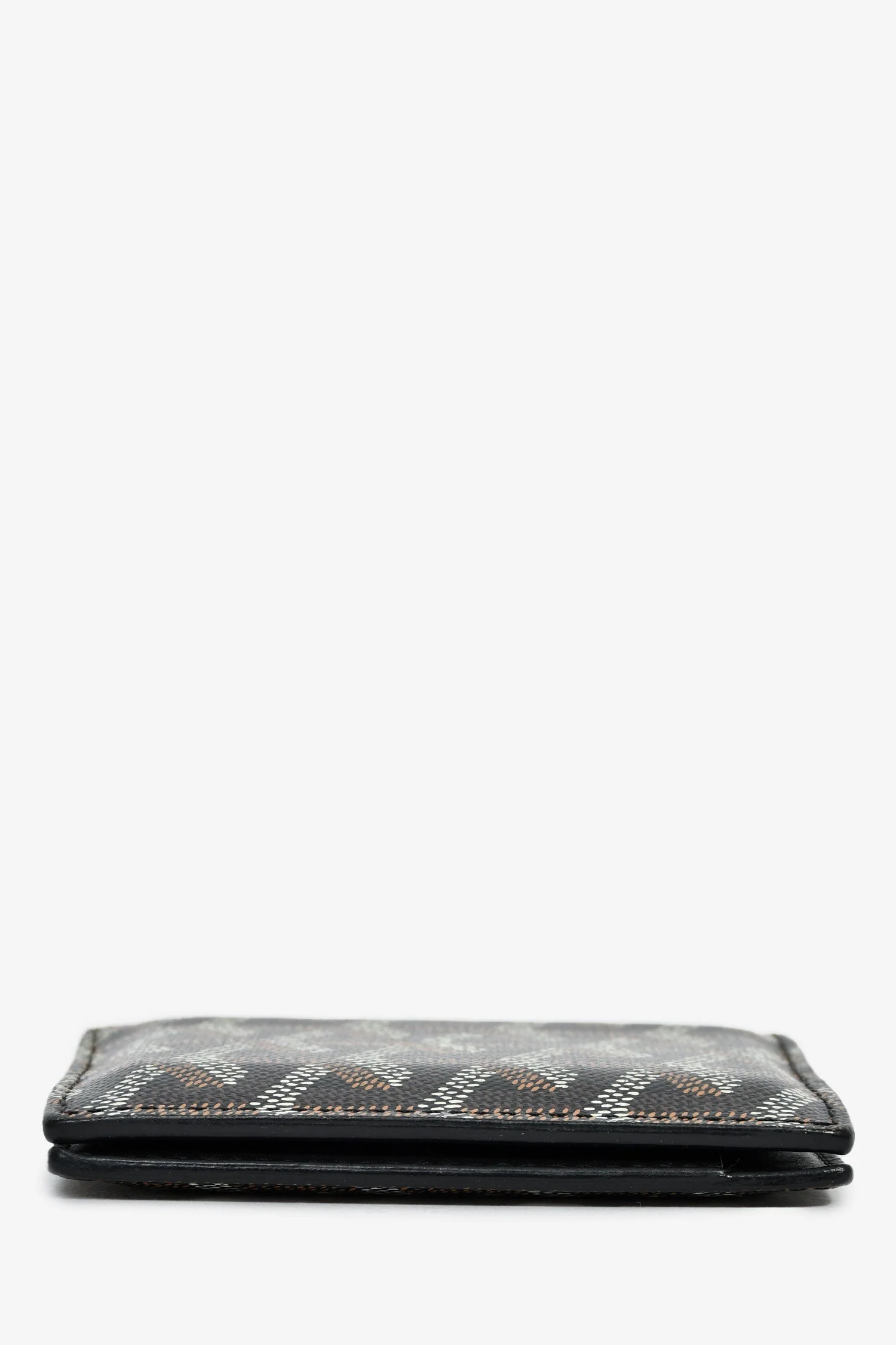 Goyard Black Goyardine Leather Saint-Marc Card Wallet - Image 3