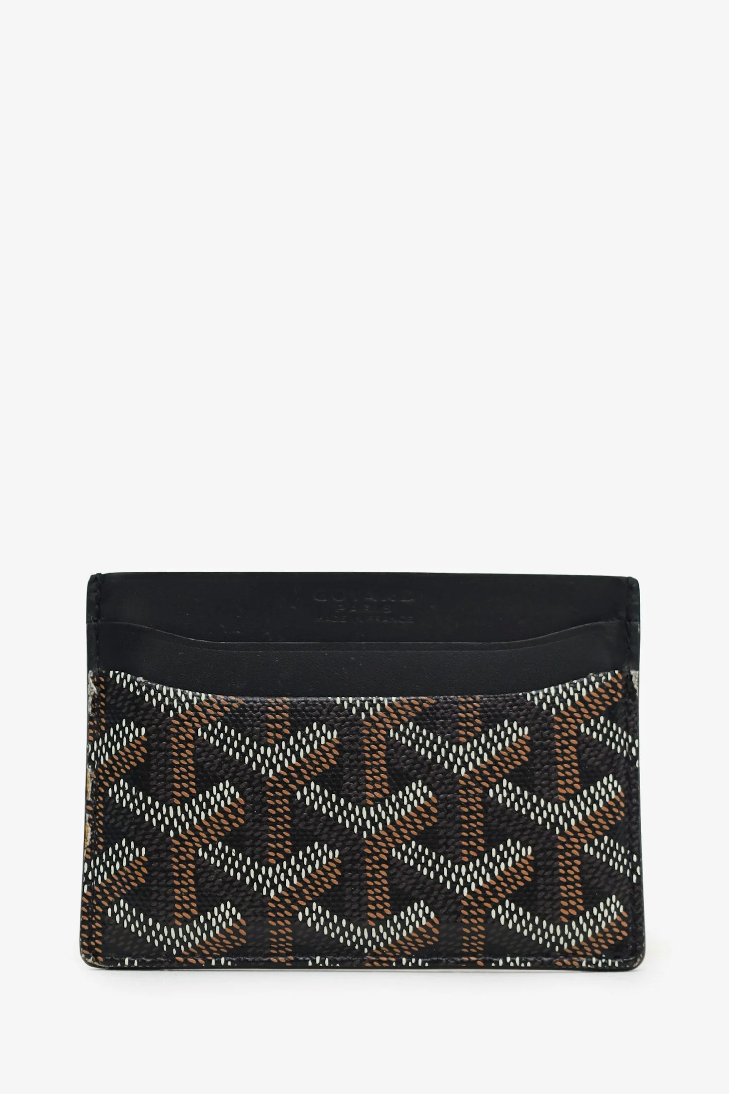 Goyard Black Goyardine Saint-Sulpice Cardholder - Image 2