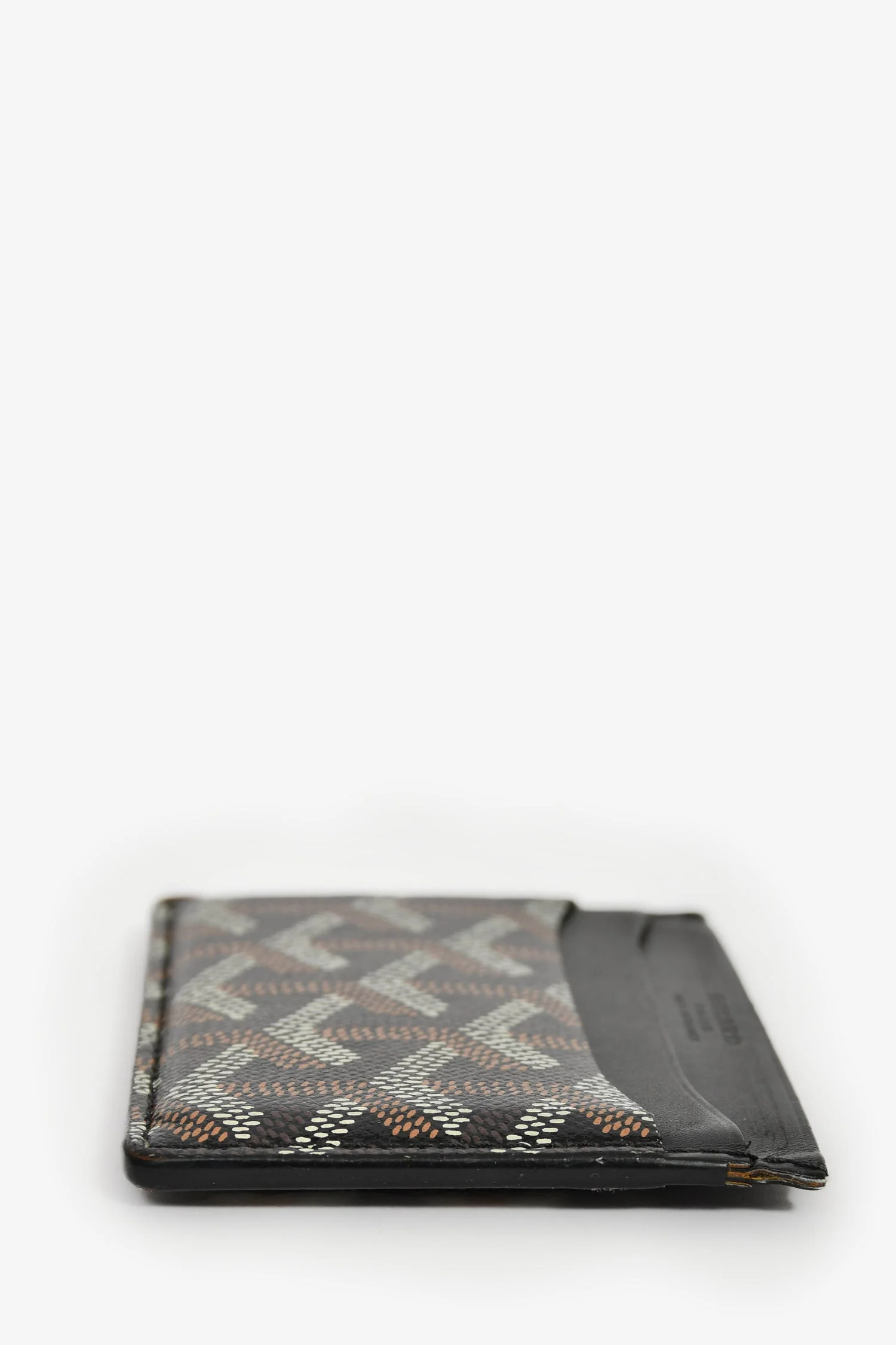 Goyard Black Leather 'Saint-Sulpice' Card Holder - Image 3