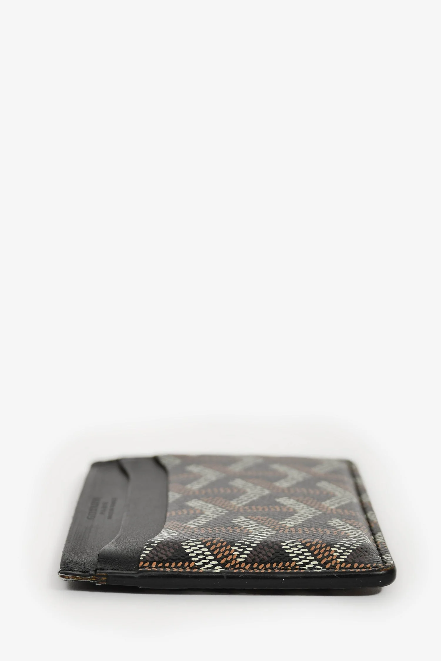 Goyard Black Leather 'Saint-Sulpice' Card Holder - Image 4