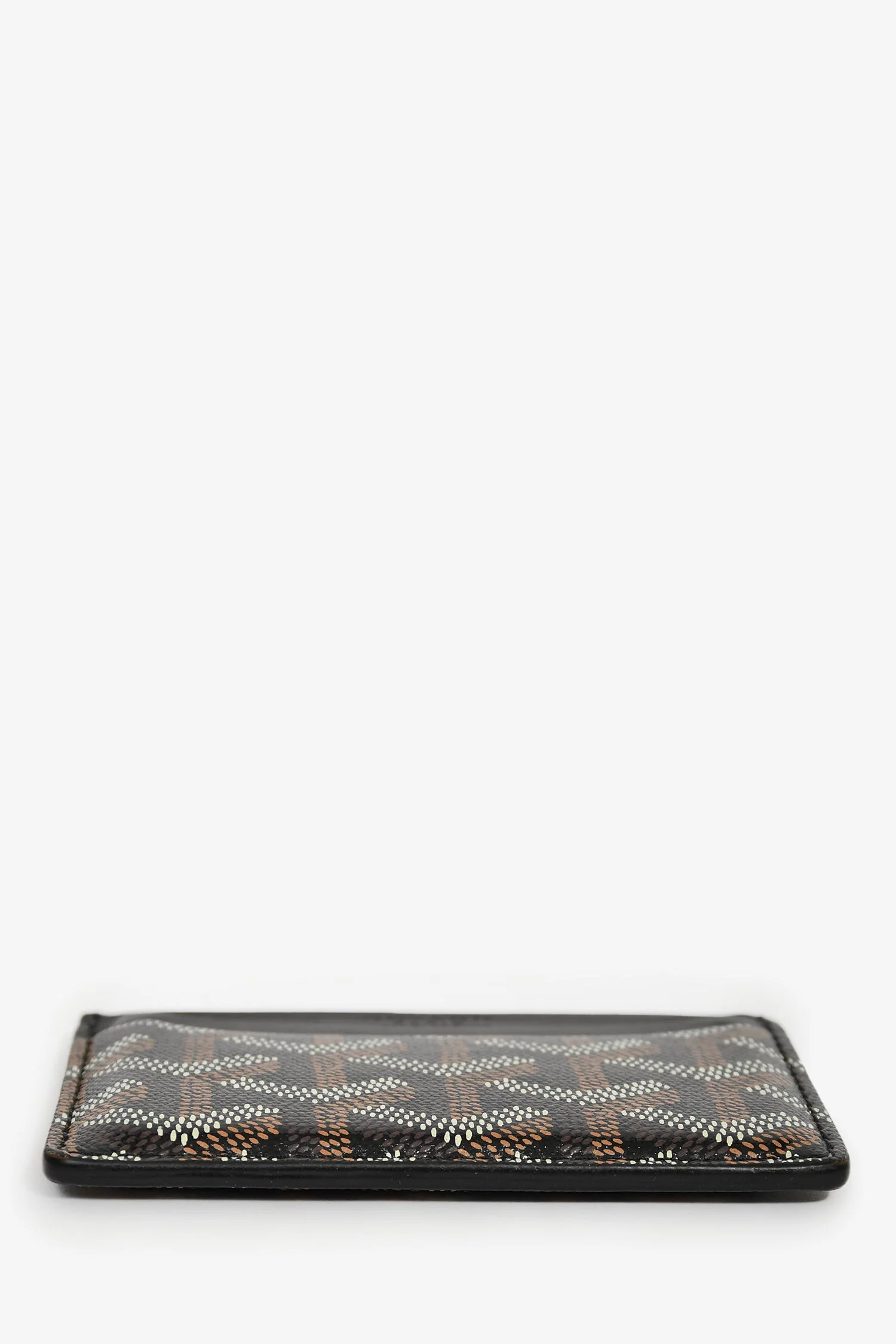 Goyard Black Leather 'Saint-Sulpice' Card Holder - Image 5