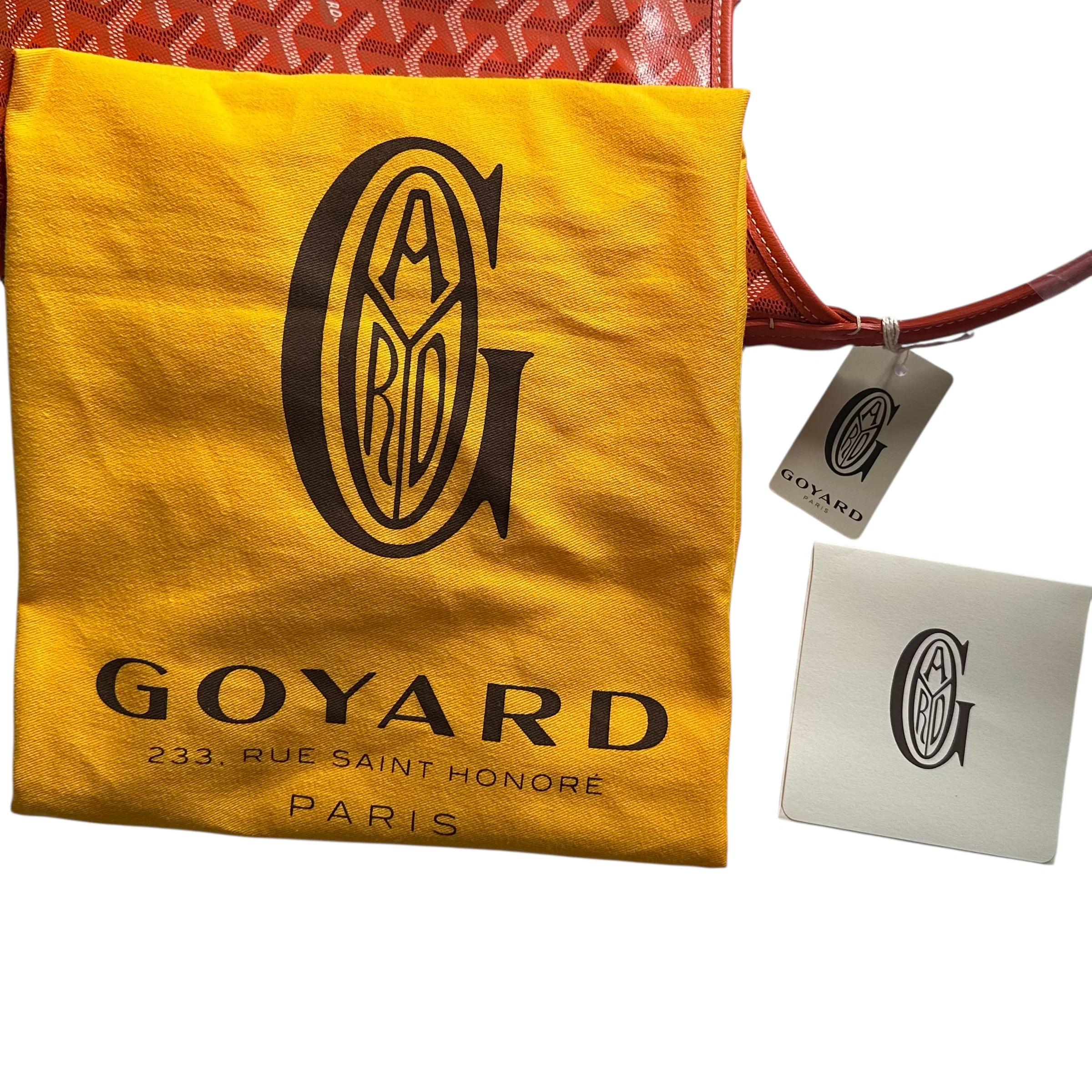 Goyard Boheme Hobo with Orange Butterfly - Image 10