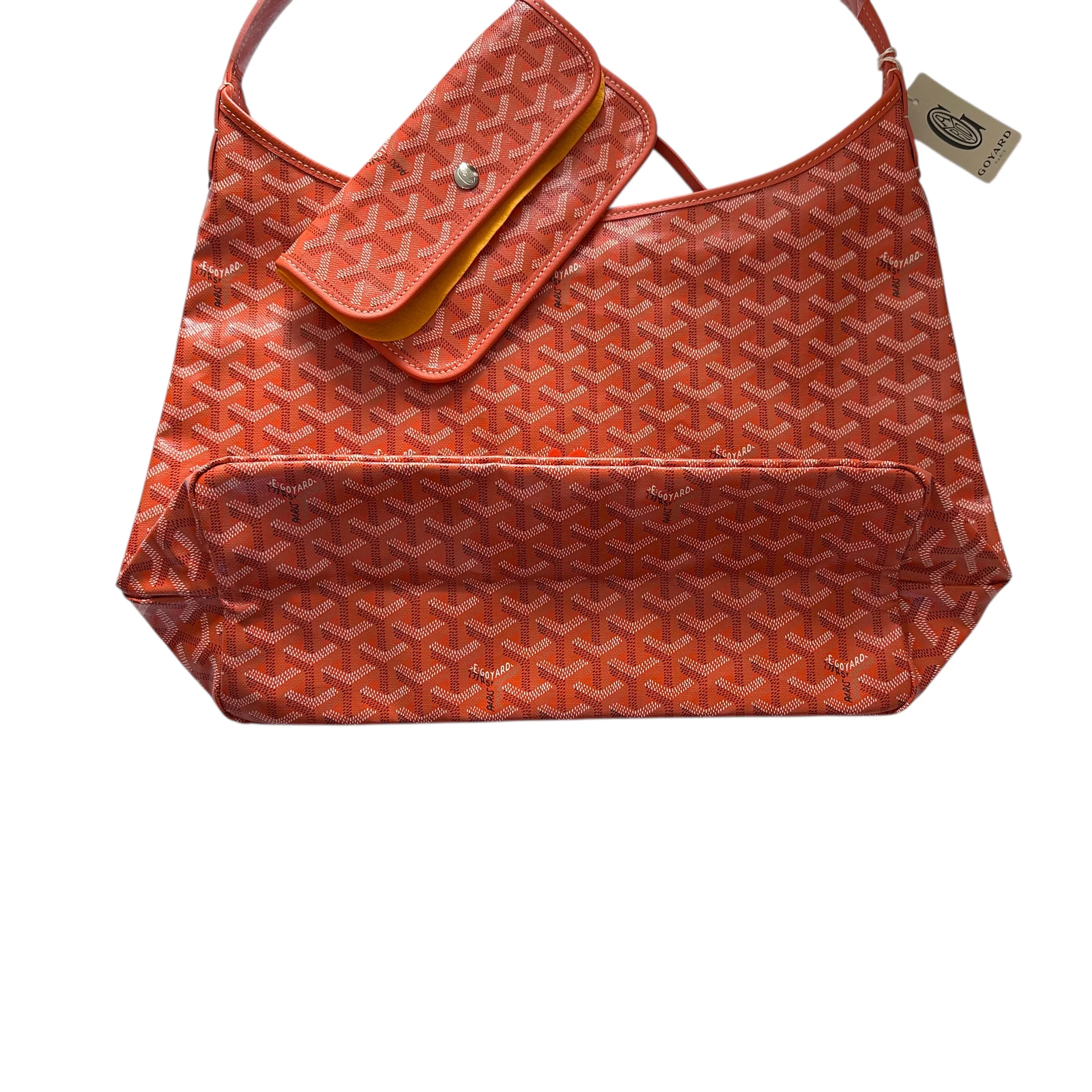 Goyard Boheme Hobo with Orange Butterfly - Image 9