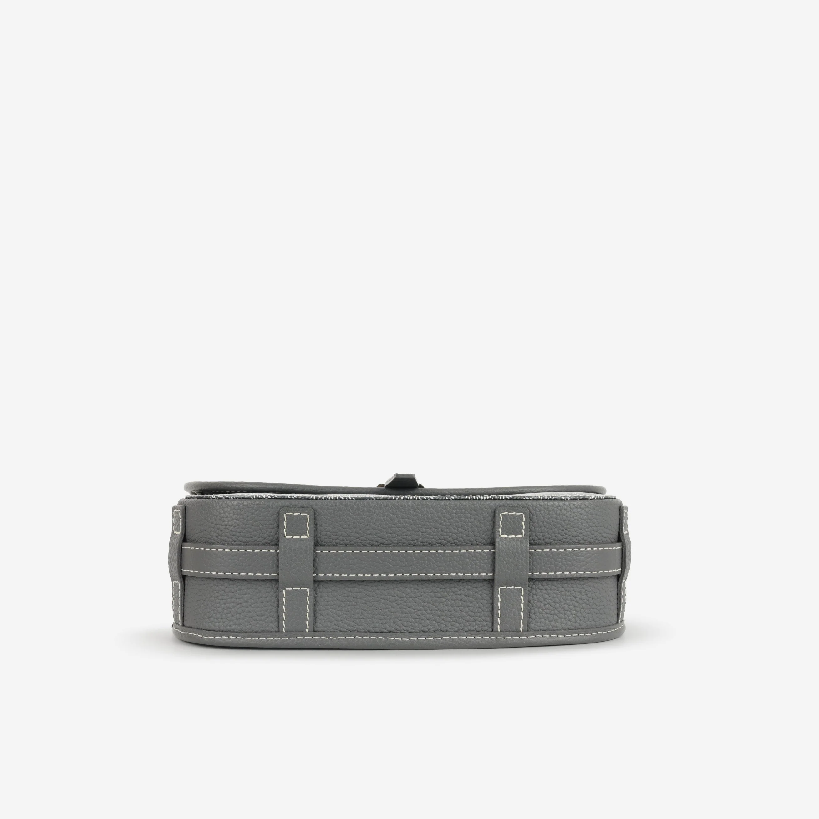 Goyard Belvedere PM - Grey Goyardine | Palladium Hardware - Image 4